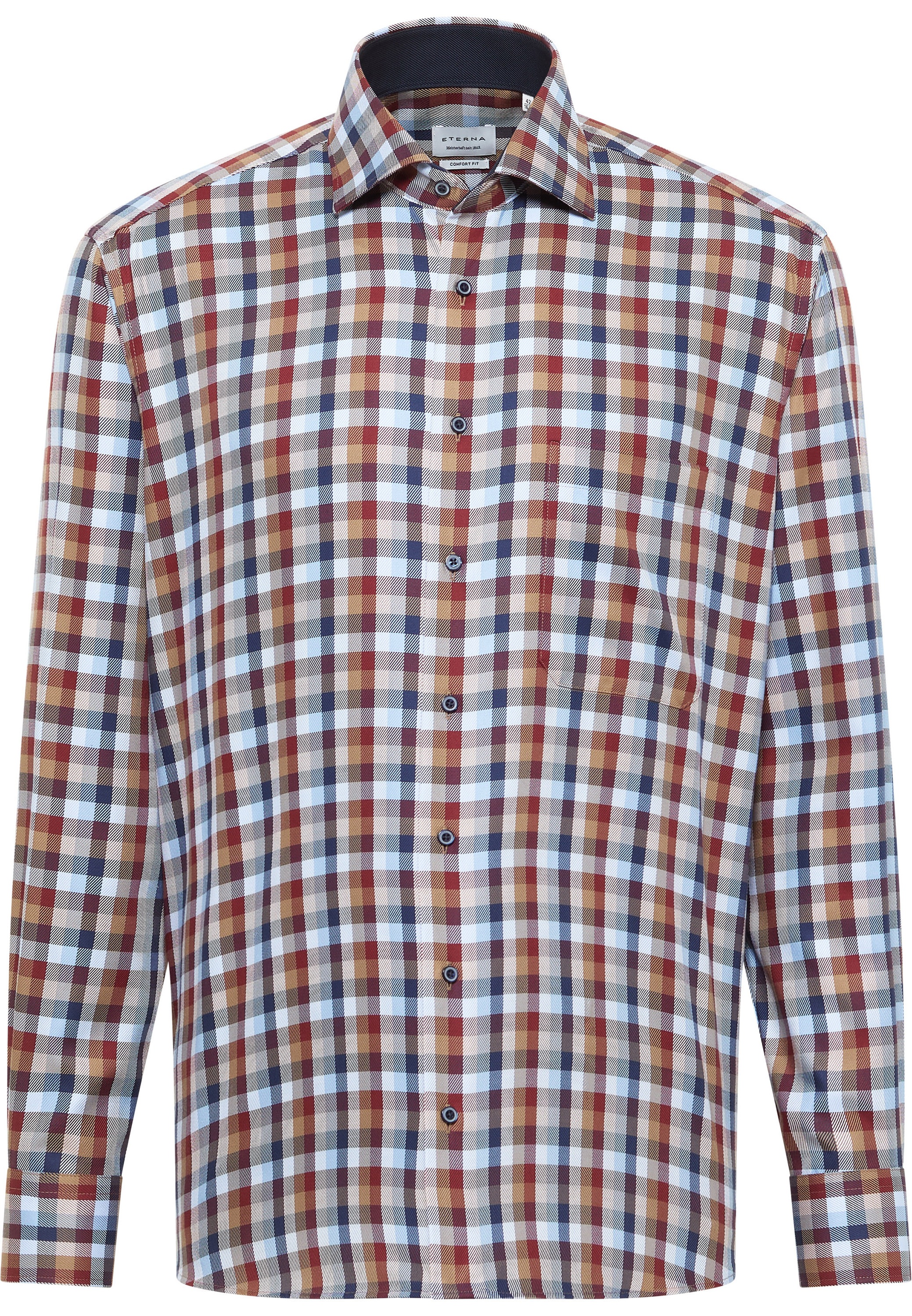 Eterna Langarmhemd »COMFORT FIT«, NON IRON (bügelfrei)