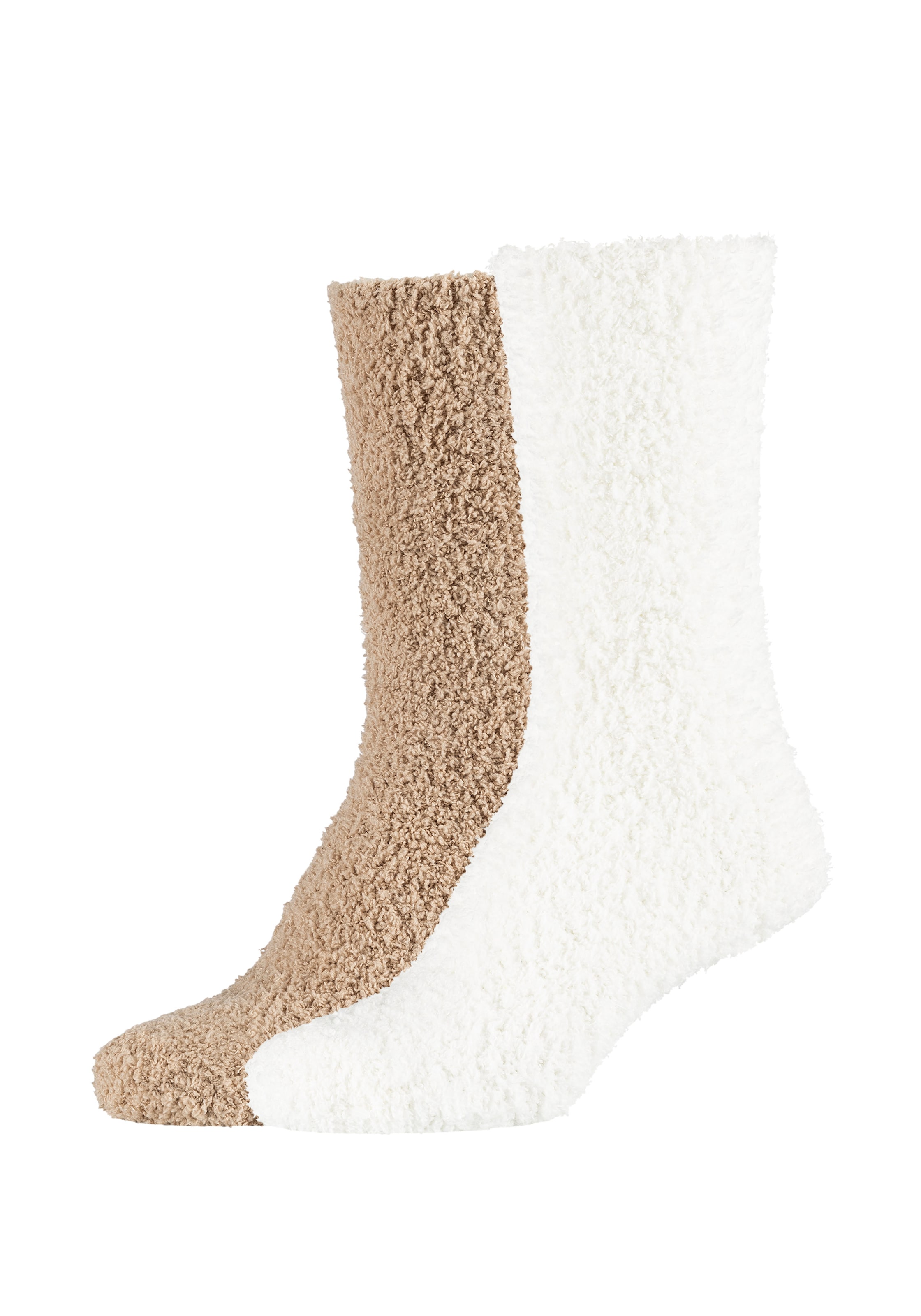 Camano Kuschelsocken, (4er Pack), bequem, weich, soft, kein Einschneiden, winter warm cozy