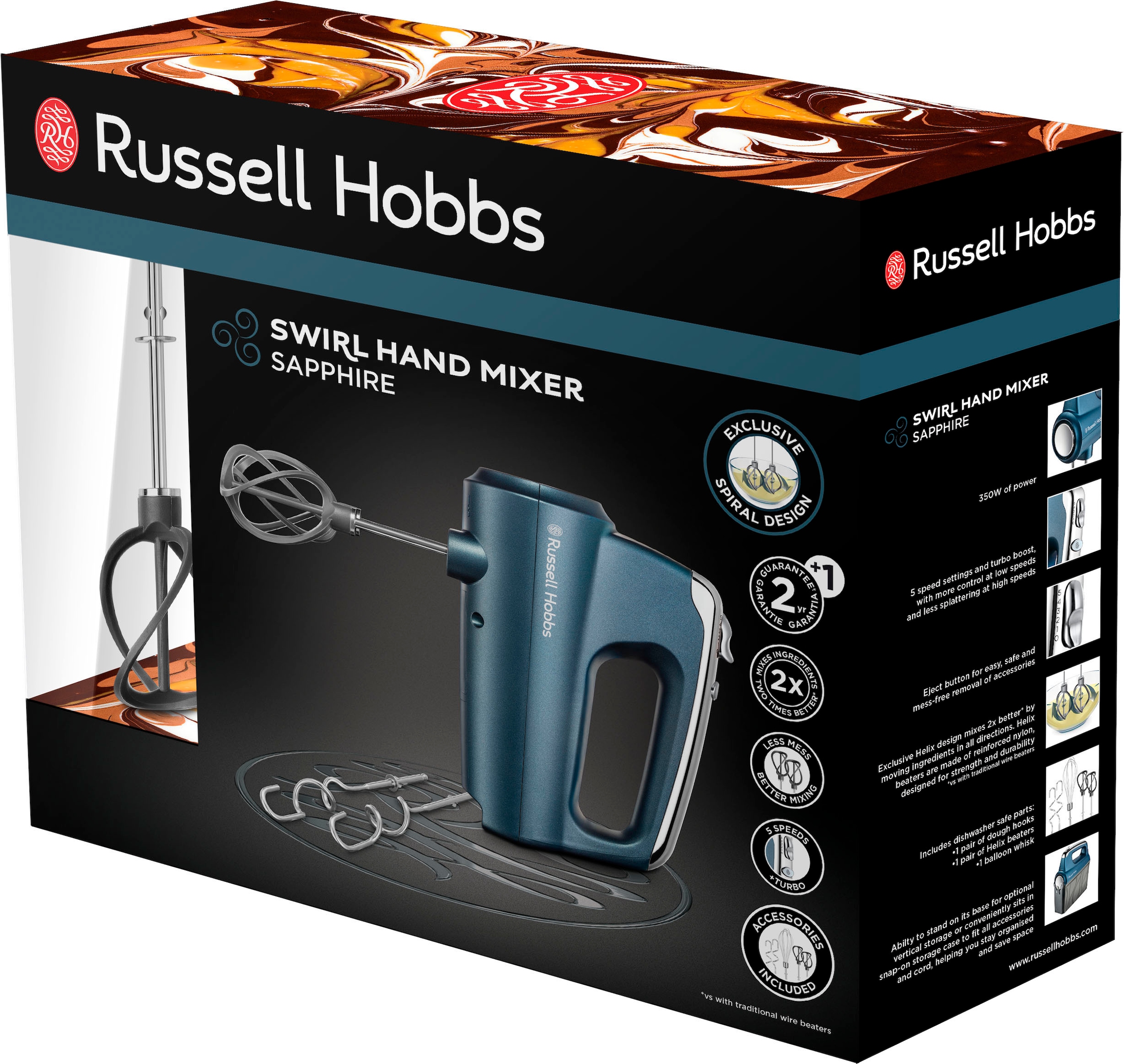 RUSSELL HOBBS Handmixer »SWIRL 25893-56«, 350 W