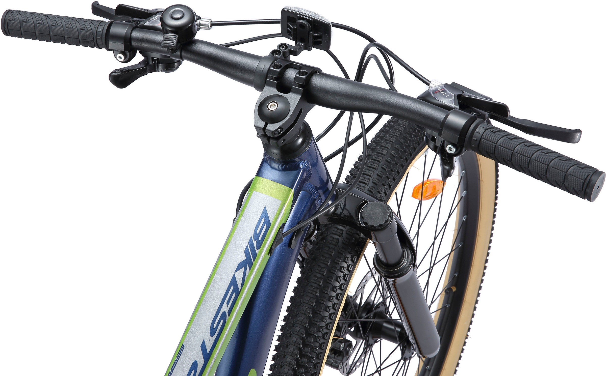 Bikestar Mountainbike 21 Gang Shimano RD-TY300 Schaltwerk Kettenschaltung für Damen und Herren, Kettenschaltung