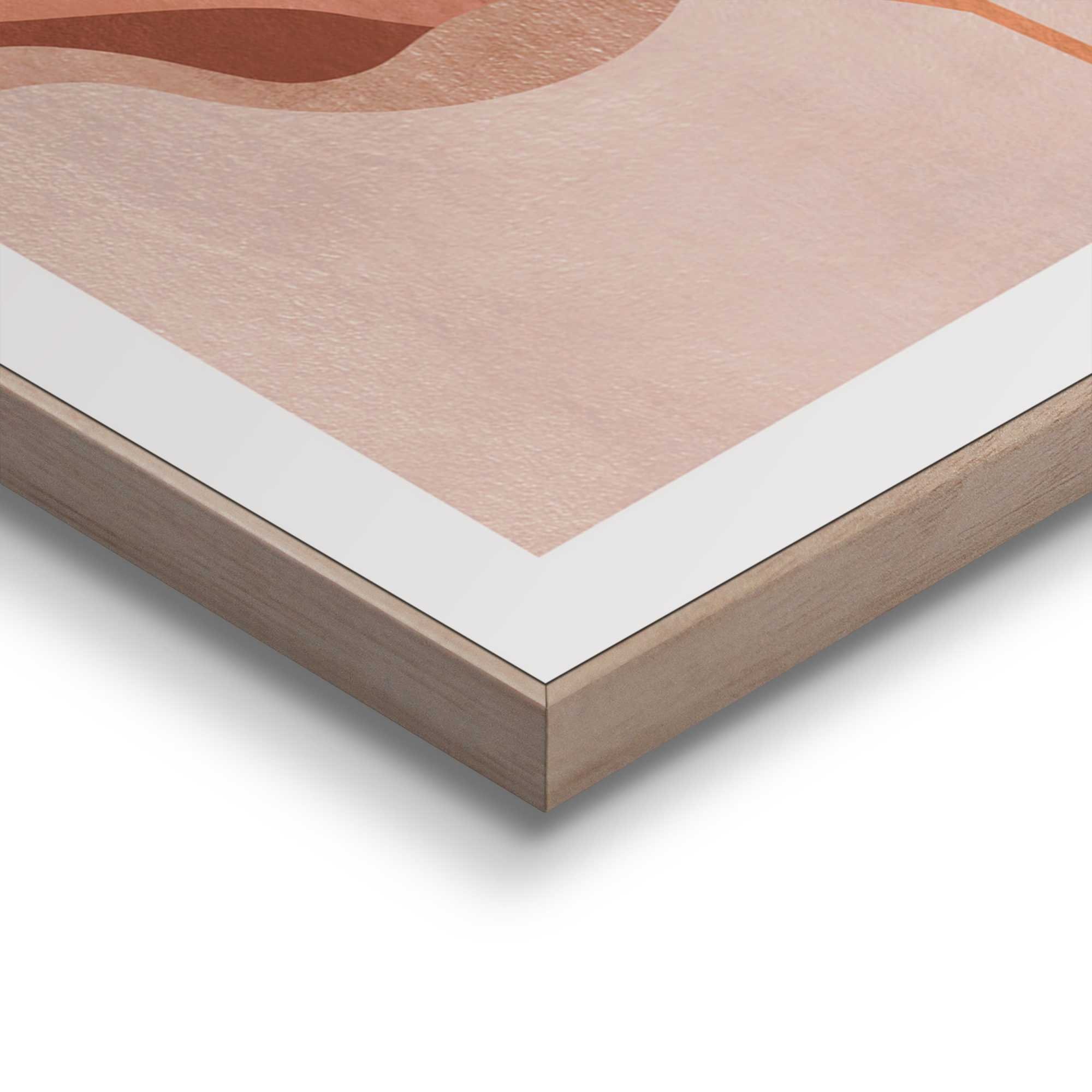 Reinders! Bild mit Rahmen »Blumen« Blumen 2 Stk. tlg. Hobbyraum - Rosa - MDF - Blumen und Pflanzen - 50x70 cm