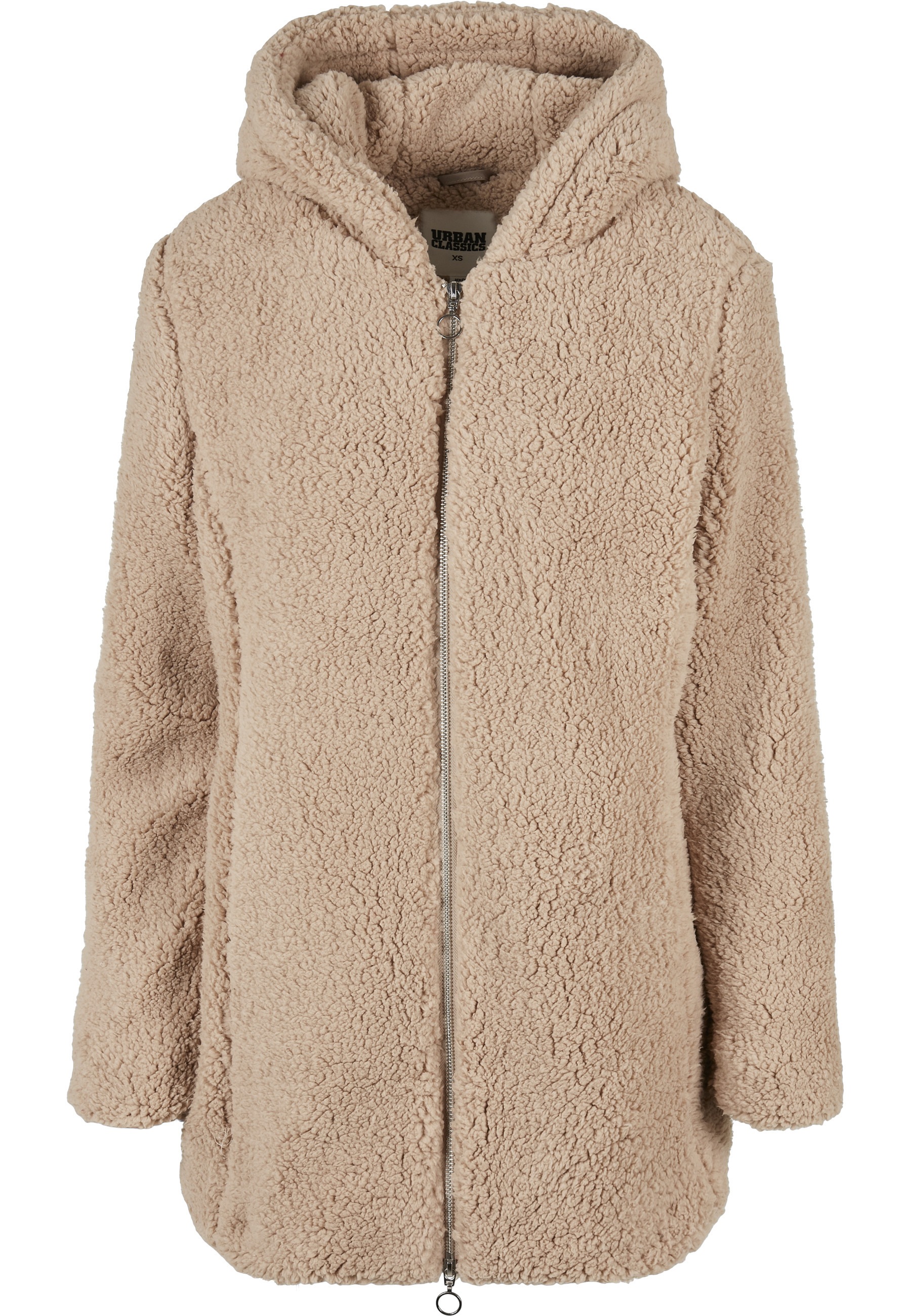 URBAN CLASSICS Allwetterjacke »Urban Classics Damen Ladies Sherpa Jacket« 1 Stk. tlg. mit Kapuze
