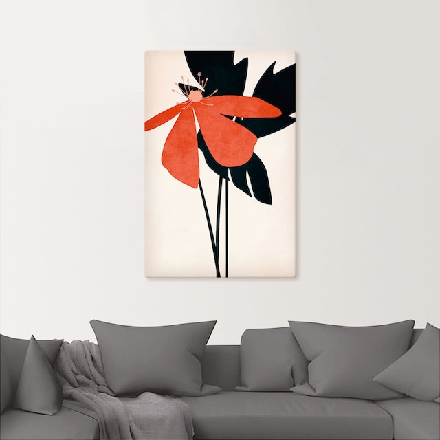 Artland Wandbild »Denke an dich«, Blumenbilder, (1 St.), als Alubild,  Leinwandbild, Wandaufkleber oder Poster in versch. Größen bestellen | BAUR