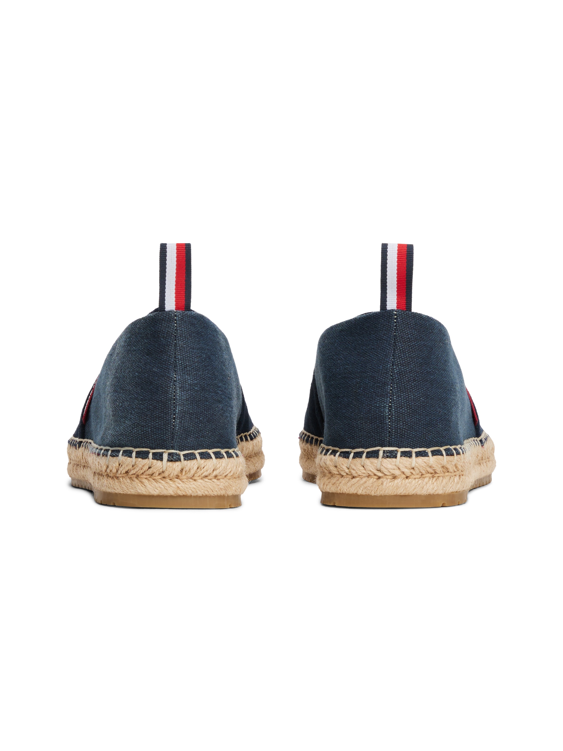 Tommy Hilfiger Espadrille »HILFIGER FLEX MIX ESPADRILLE«, Sommerschuh, Schlupfschuh, Slipper mit seitlichem Logo-Schriftzug