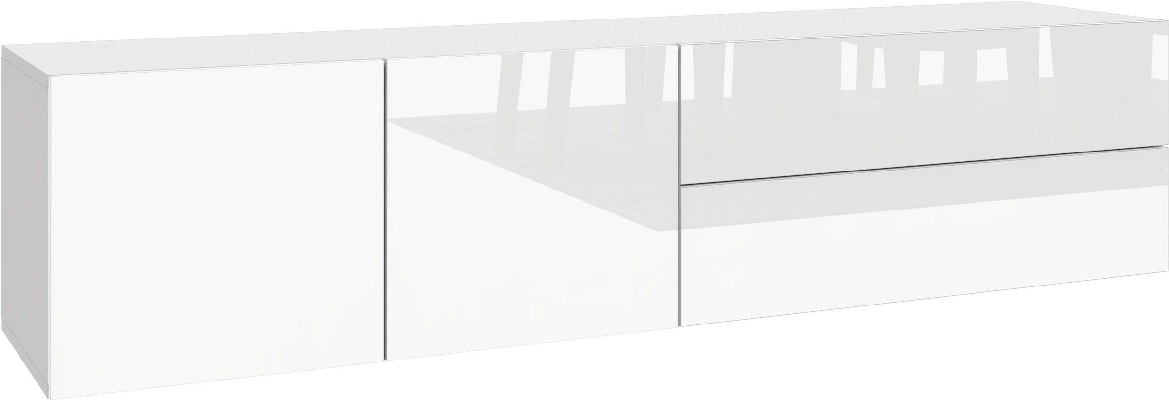 borchardt Möbel Lowboard "Sophia" Breite 152 cm, hängend montierbar günstig online kaufen