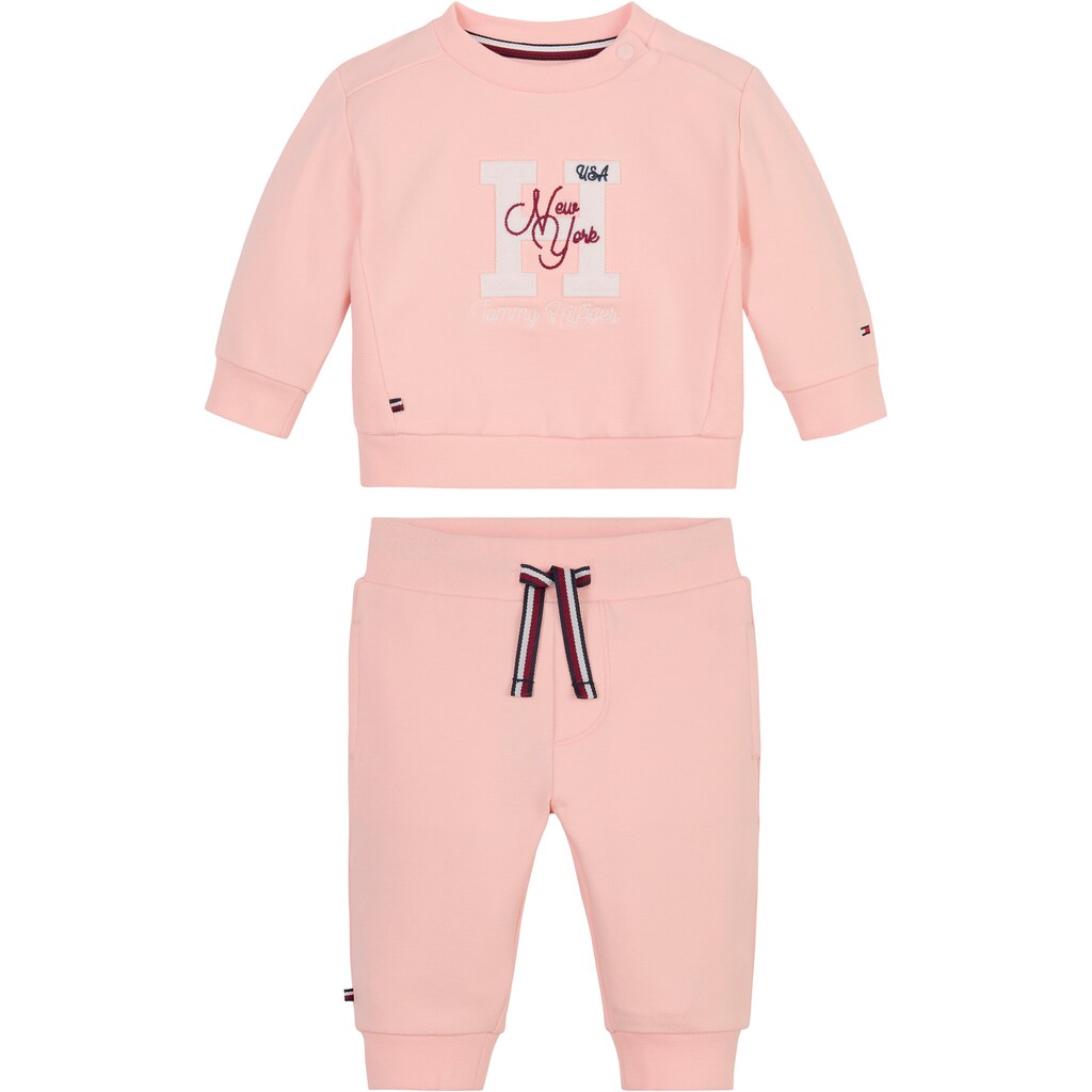 Tommy Hilfiger Relaxanzug »BABY TH CREWSUIT«, (2 tlg.)