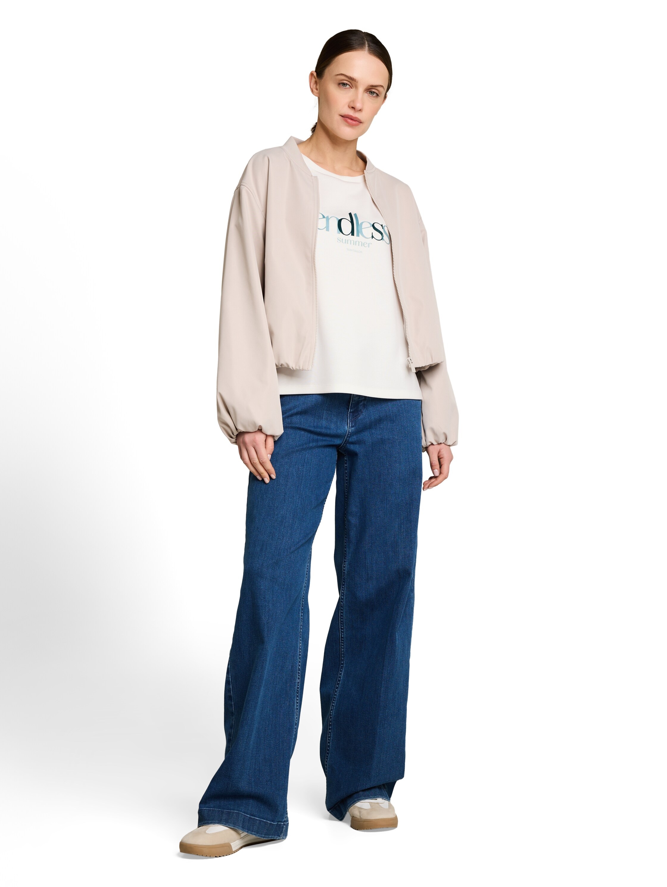 TOM TAILOR T-Shirt mit Schriftzug