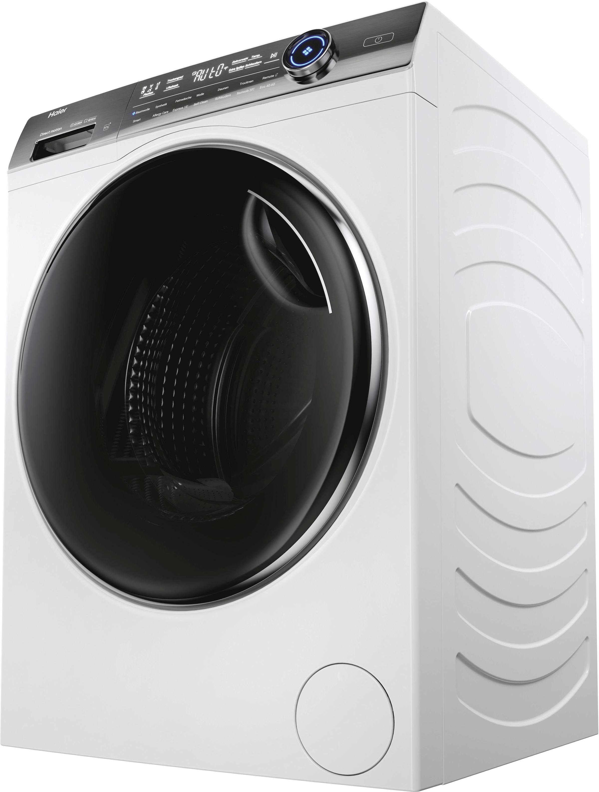 HAIER Waschtrockner "HWD100-BD14979U1", B:60cm H:85cm T:62cm, weiß, Waschtrockner, 10 kg, 6 kg, 1400 U/min, Flüsterleiser Motor, AutoDose