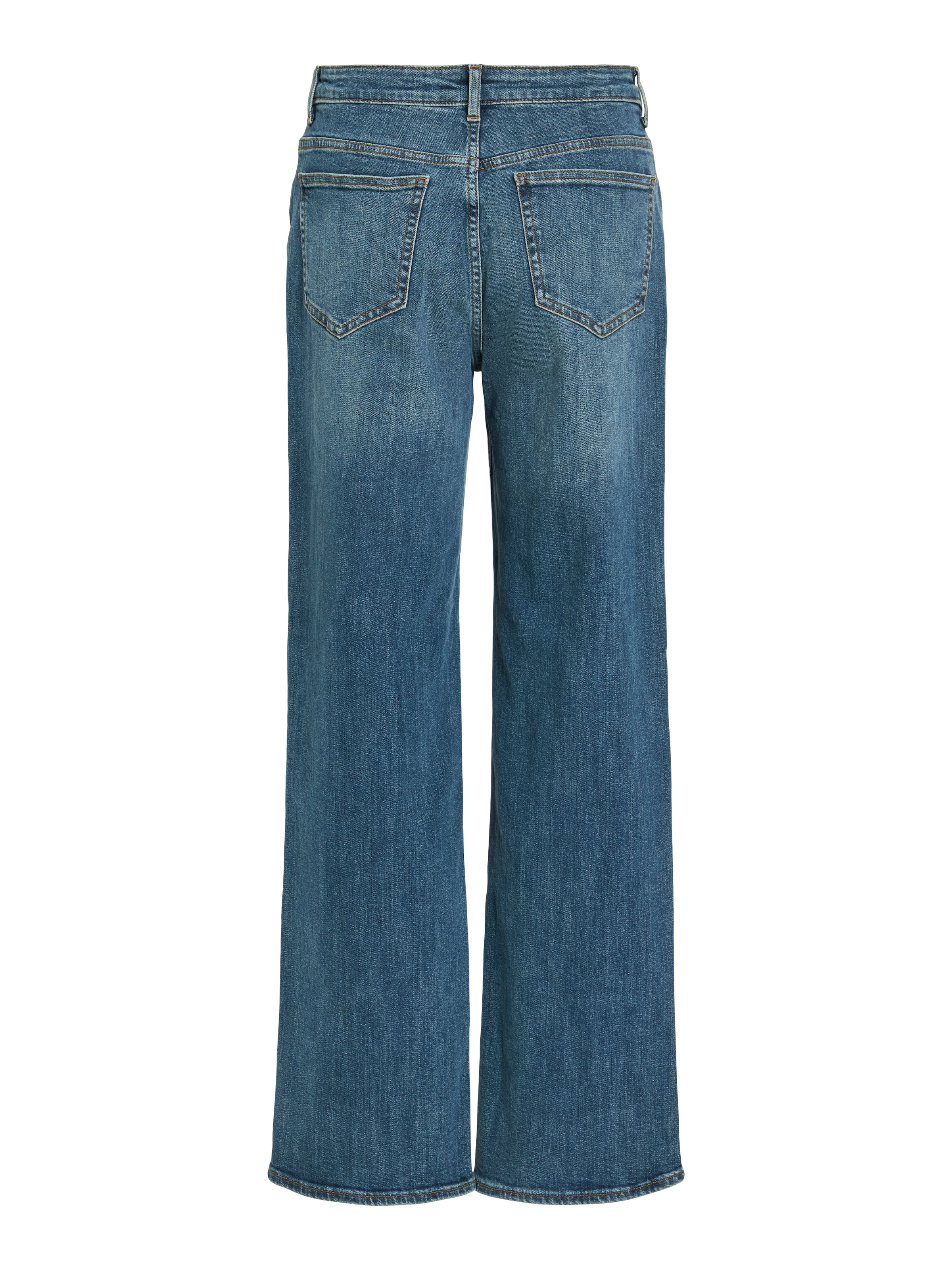 Vila Straight-Jeans »VILISA RW STRAIGHT JEANS ROS - NOOS« Baumwollmischung, regular waist, straight fit