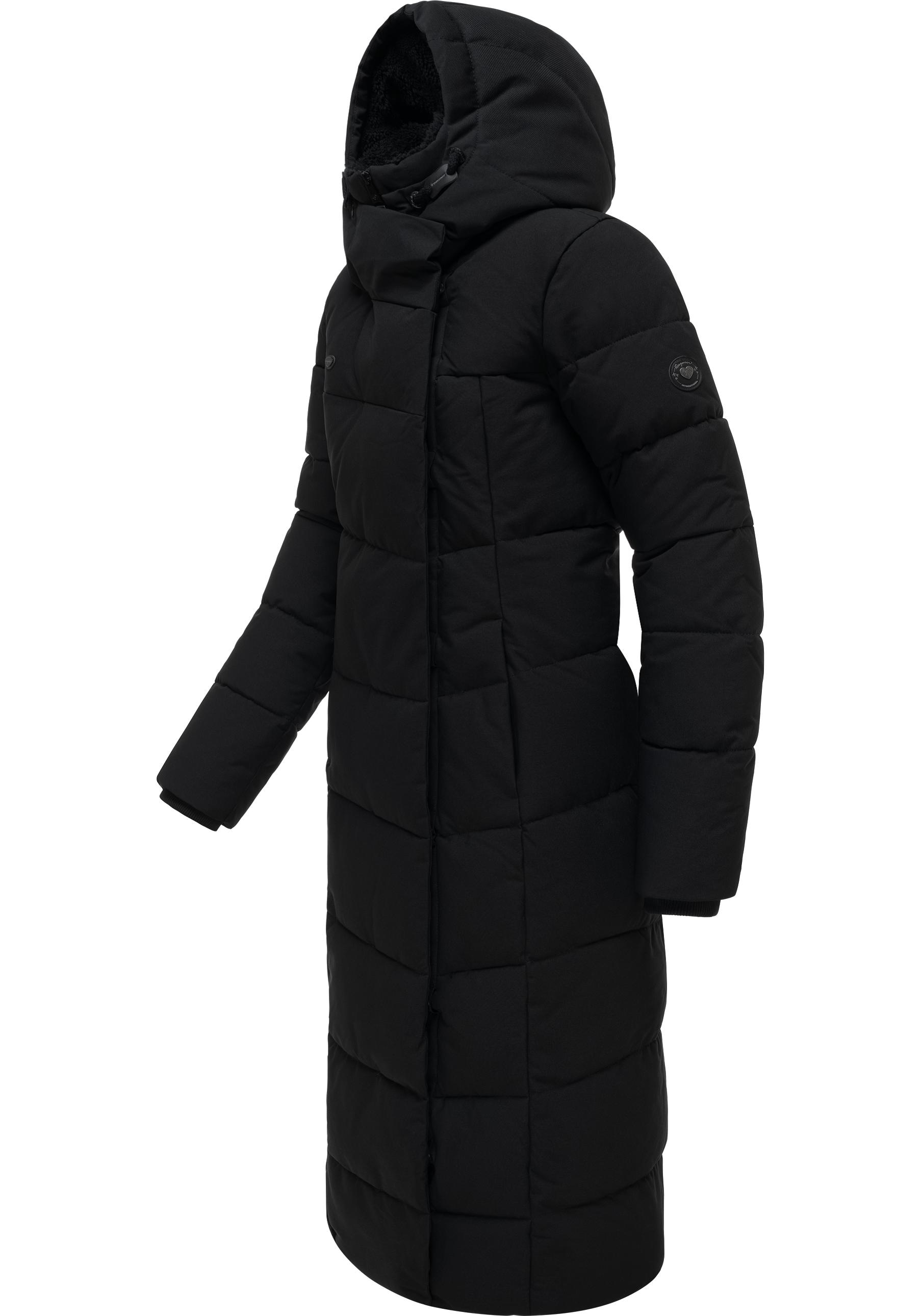 Ragwear Steppmantel »Pavla Extralong« zeitloser, wasserdichter Damen Wintermantel