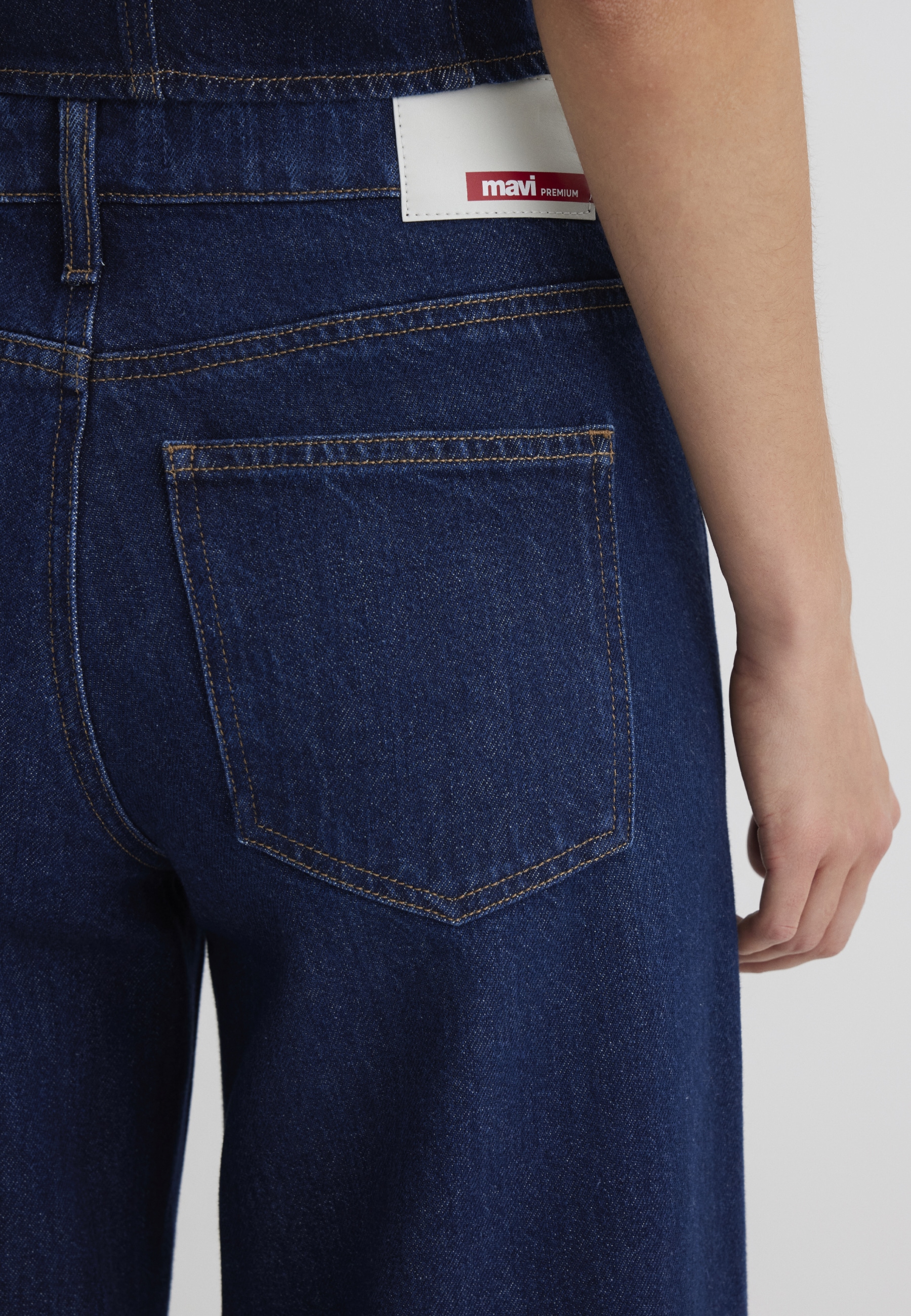 Mavi Weite Jeans »SIENA BUTTON UP«, Wide Leg Jeans