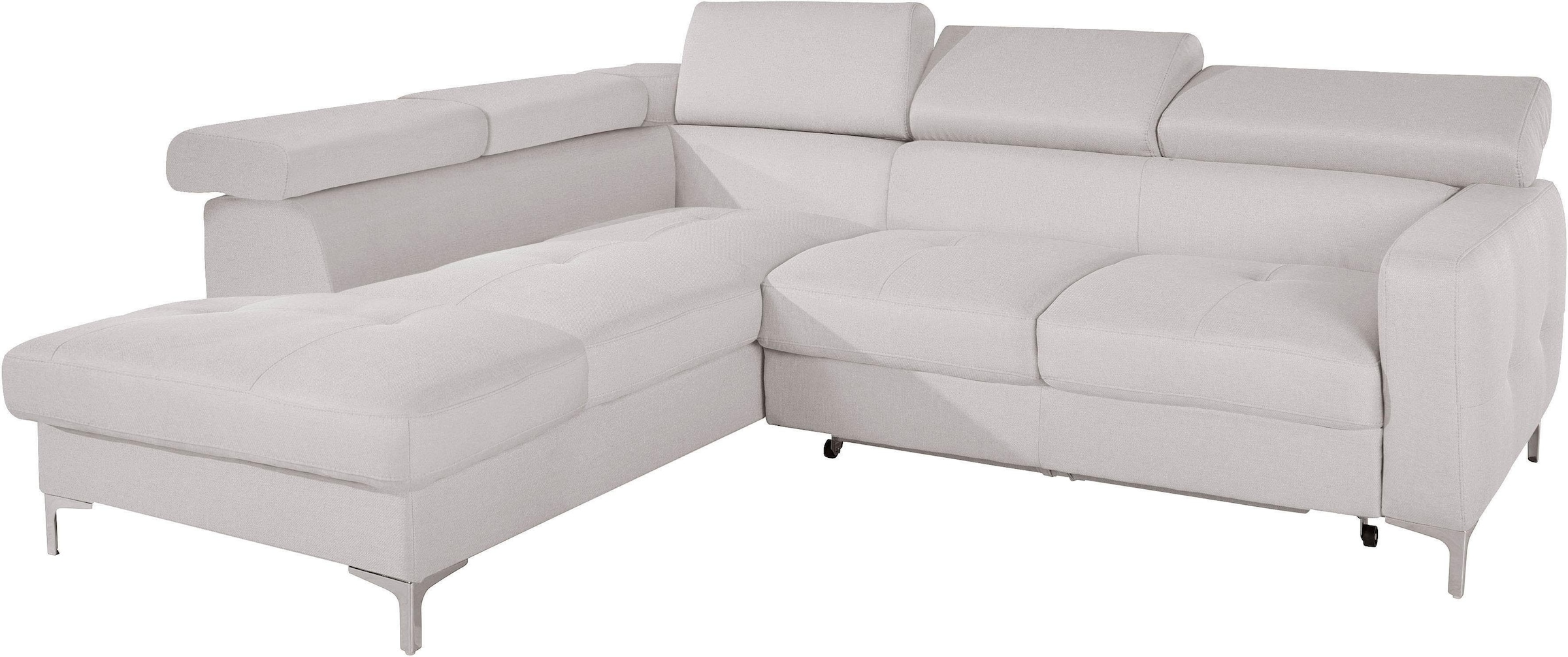 COTTA Polstergarnitur "Sammy L-Form", (Set), Set bestehend aus: Ecksofa mit günstig online kaufen