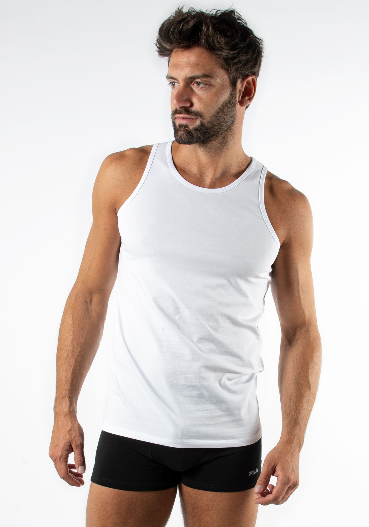 Fila Muskelshirt, (2er Pack), atmungsaktiv, kleiner Logodruck seitlich günstig online kaufen
