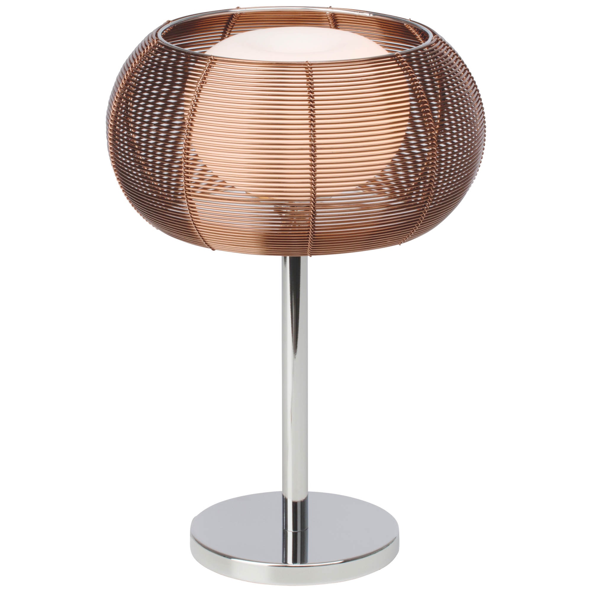 Brilliant Leuchten Tischleuchte Relax, G9, 1 St., Tischlampe bronze/chrom