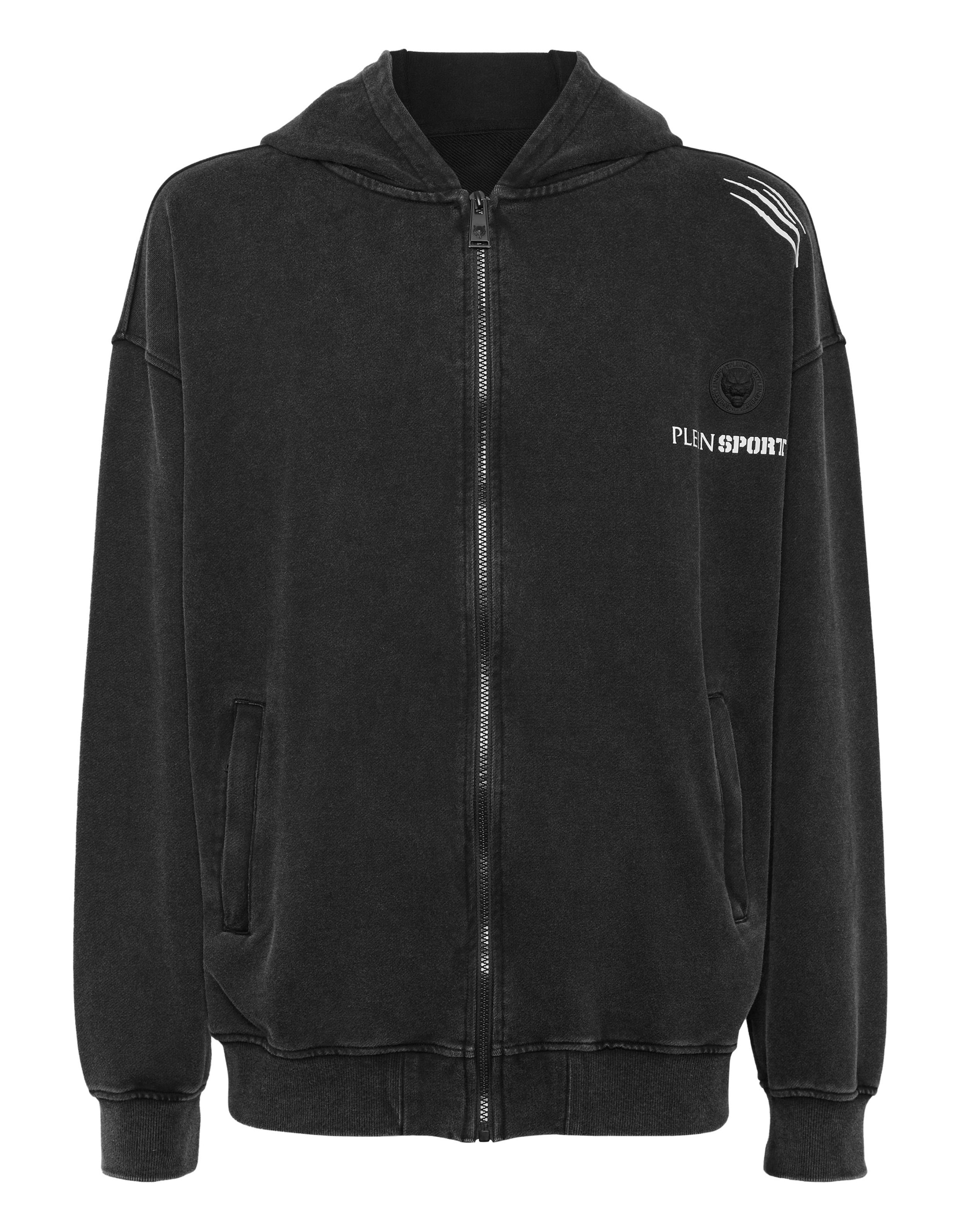 PLEIN SPORT Kapuzensweatjacke "Kapuzen-Sweatjacke"