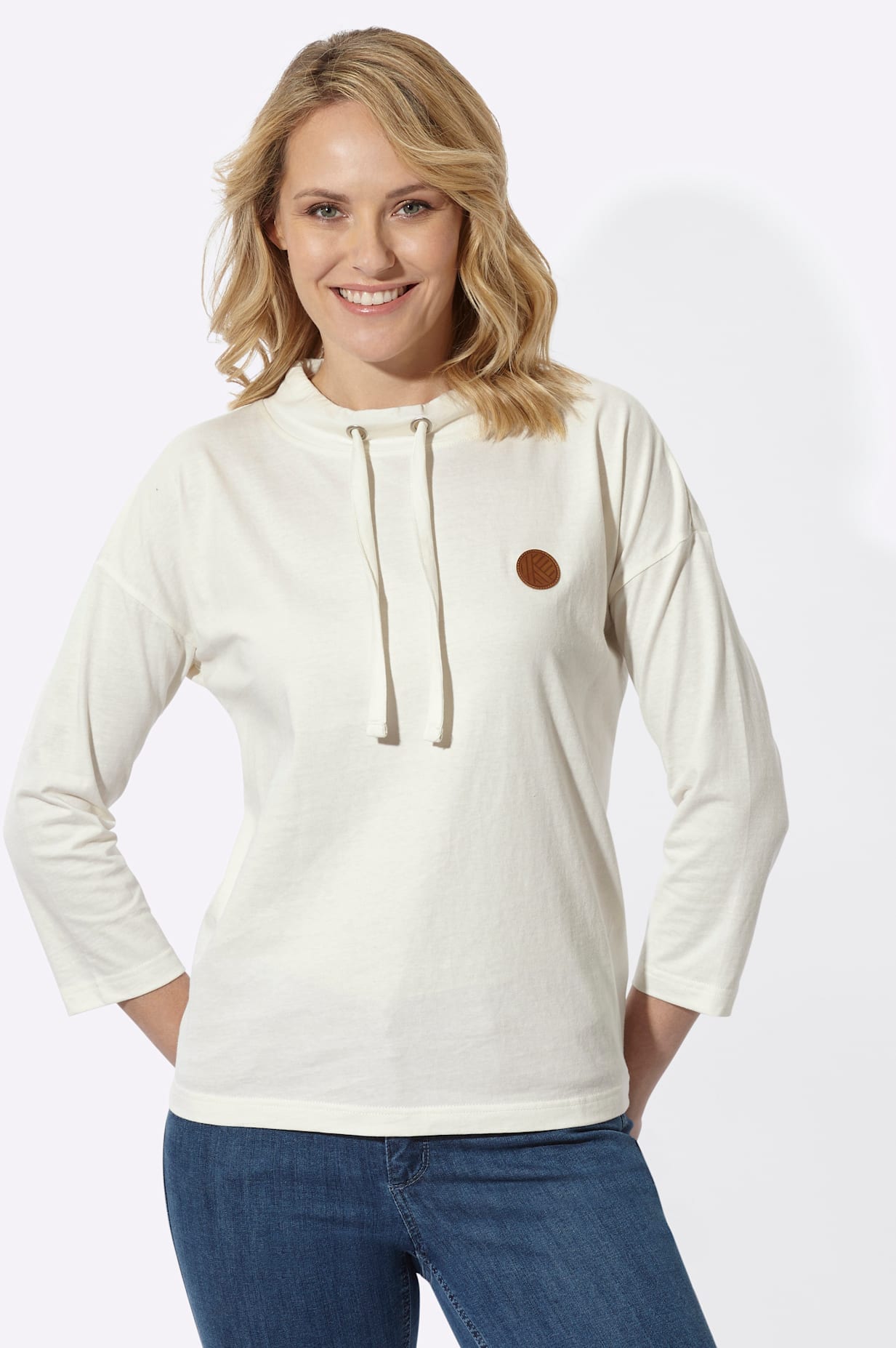 Classic Basics Stehkragenshirt "Stehkragen-Shirt" 1