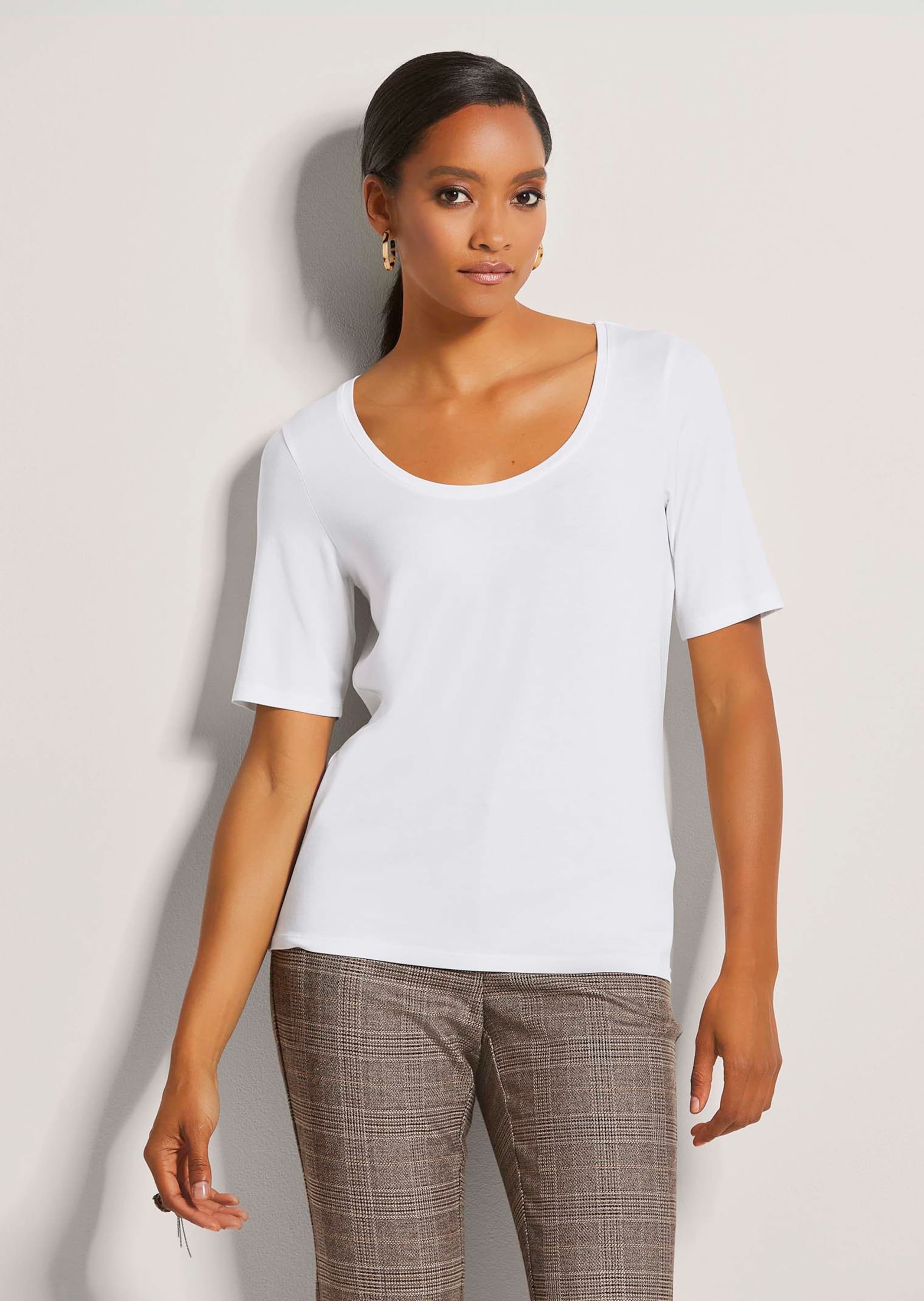 MADELEINE Kurzarmshirt »Shirt Shirt mit Halbarm«