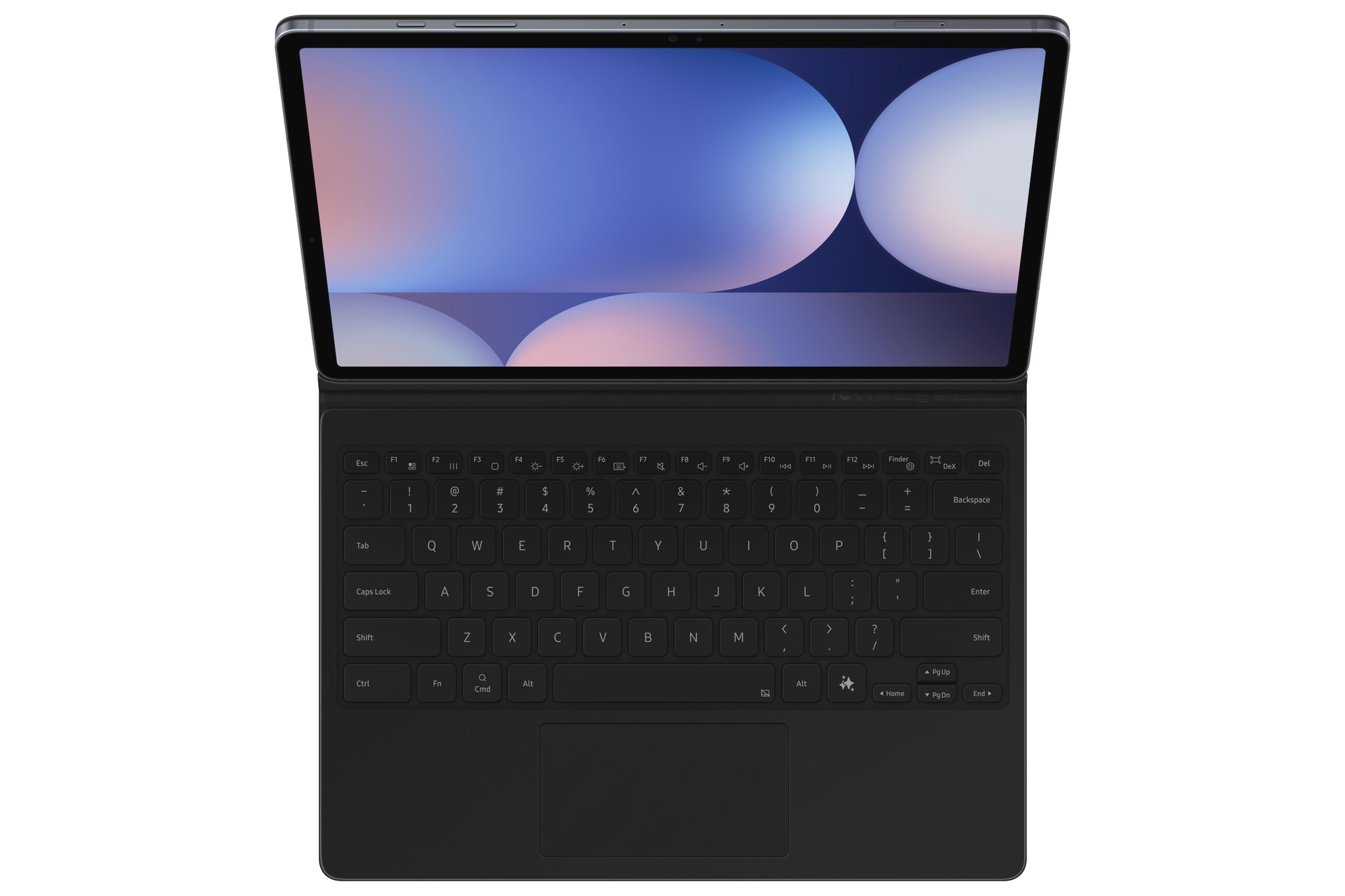 Samsung Tablet-Hülle »Book Cover Keyboard für Galaxy Tab S10+ | S9+ | S9 FE+«, Tastatur Cover, Schutzhülle, Tablethülle, Case, Schutzcase, stoßfest