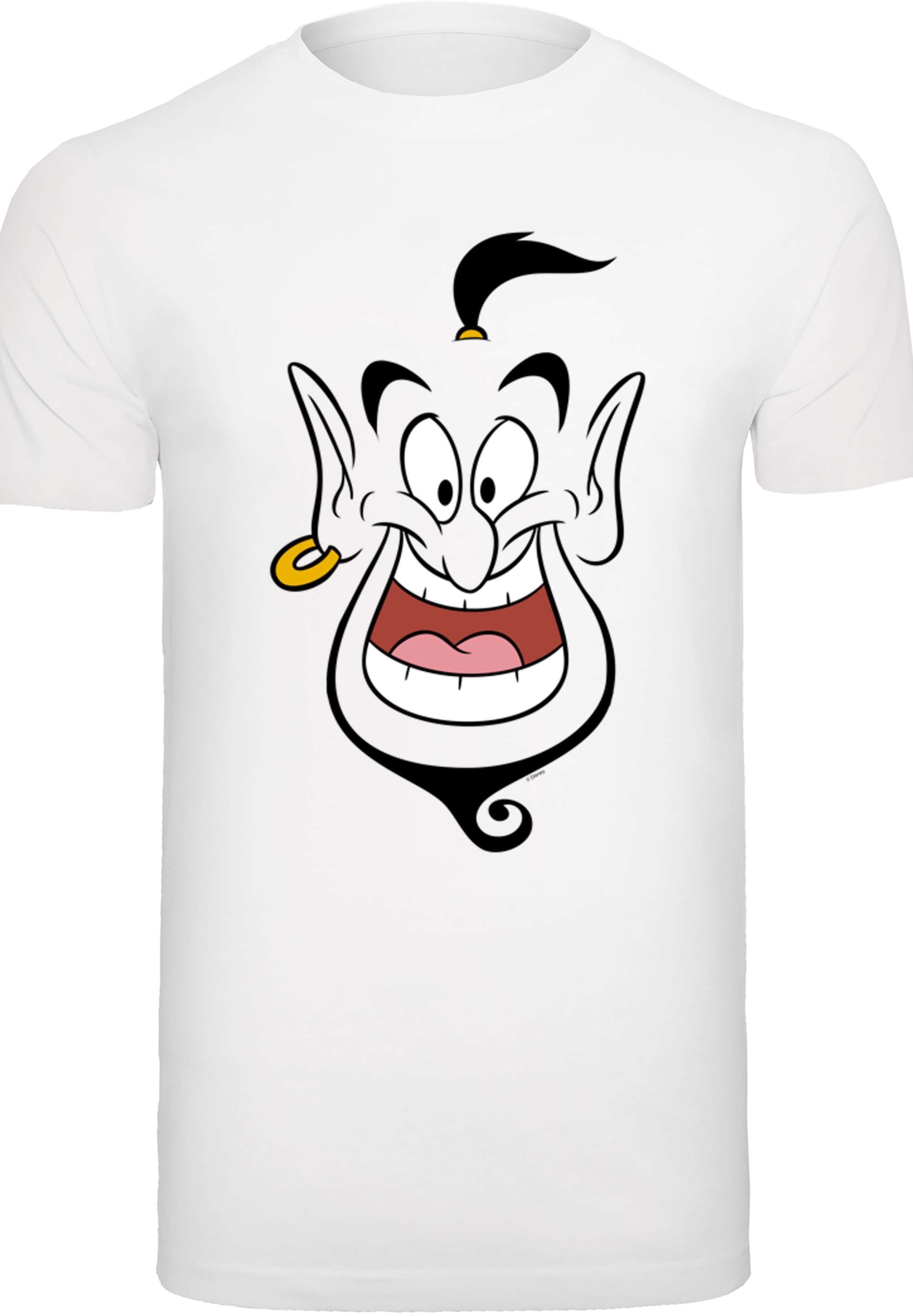 F4NT4STIC T-Shirt »Disney Aladdin Genie Face«, Herren,Premium Merch,Regular-Fit,Basic,Bedruckt