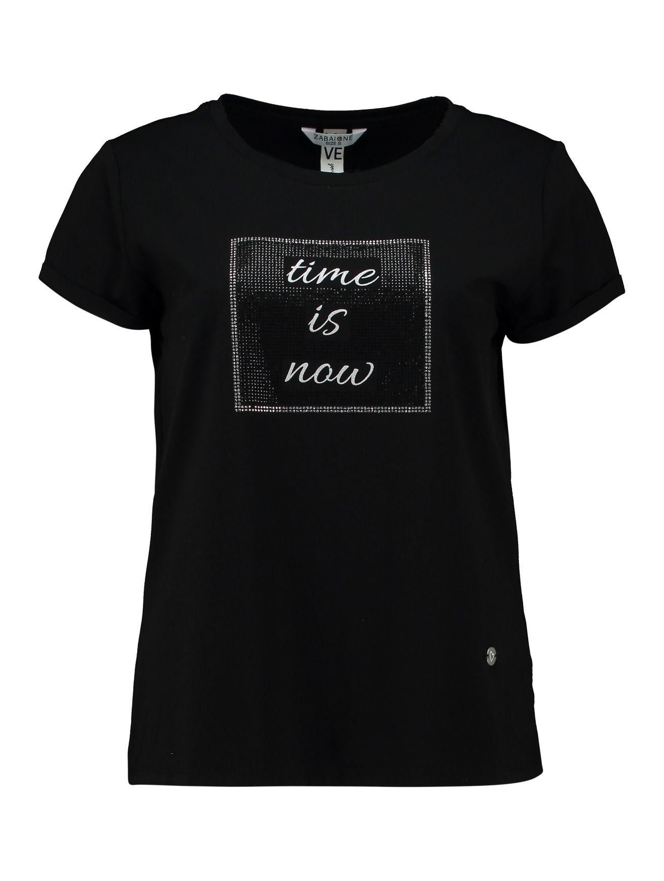 ZABAIONE T-Shirt »Au44tumn«, mit Glitzernieten