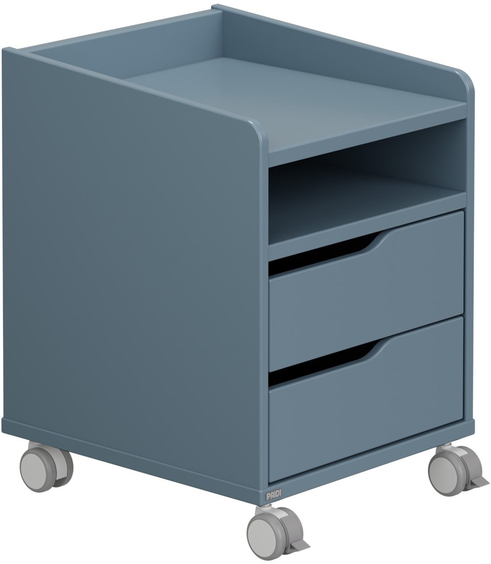 PAIDI Container »Diego Rollcontainer«, mit zwei Schubladen und Ablage als Sitzfläche geeignet
