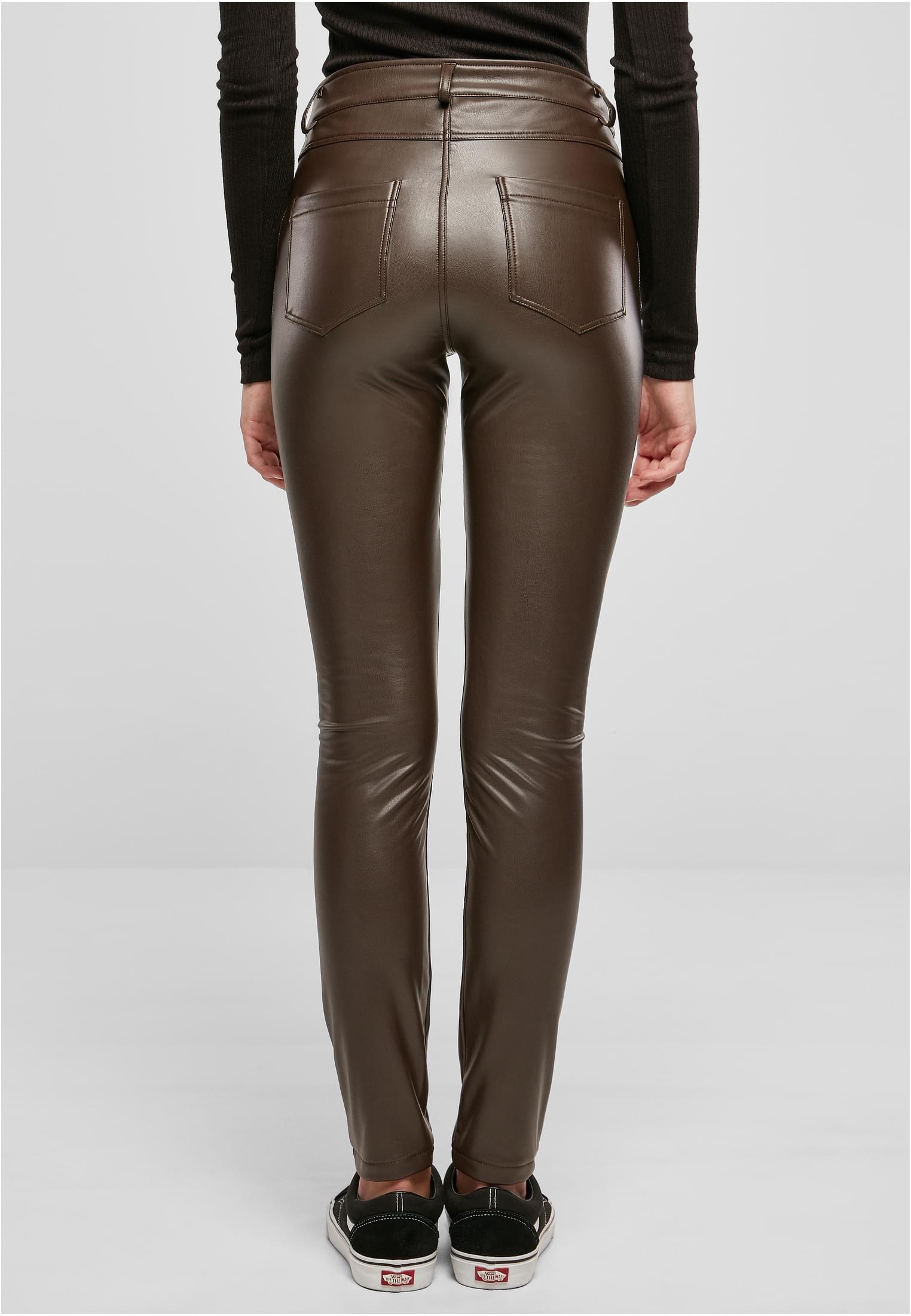 | Synthetic Leather Waist Jerseyhose URBAN Pants«, (1 Mid »Damen BAUR CLASSICS tlg.) online Ladies bestellen