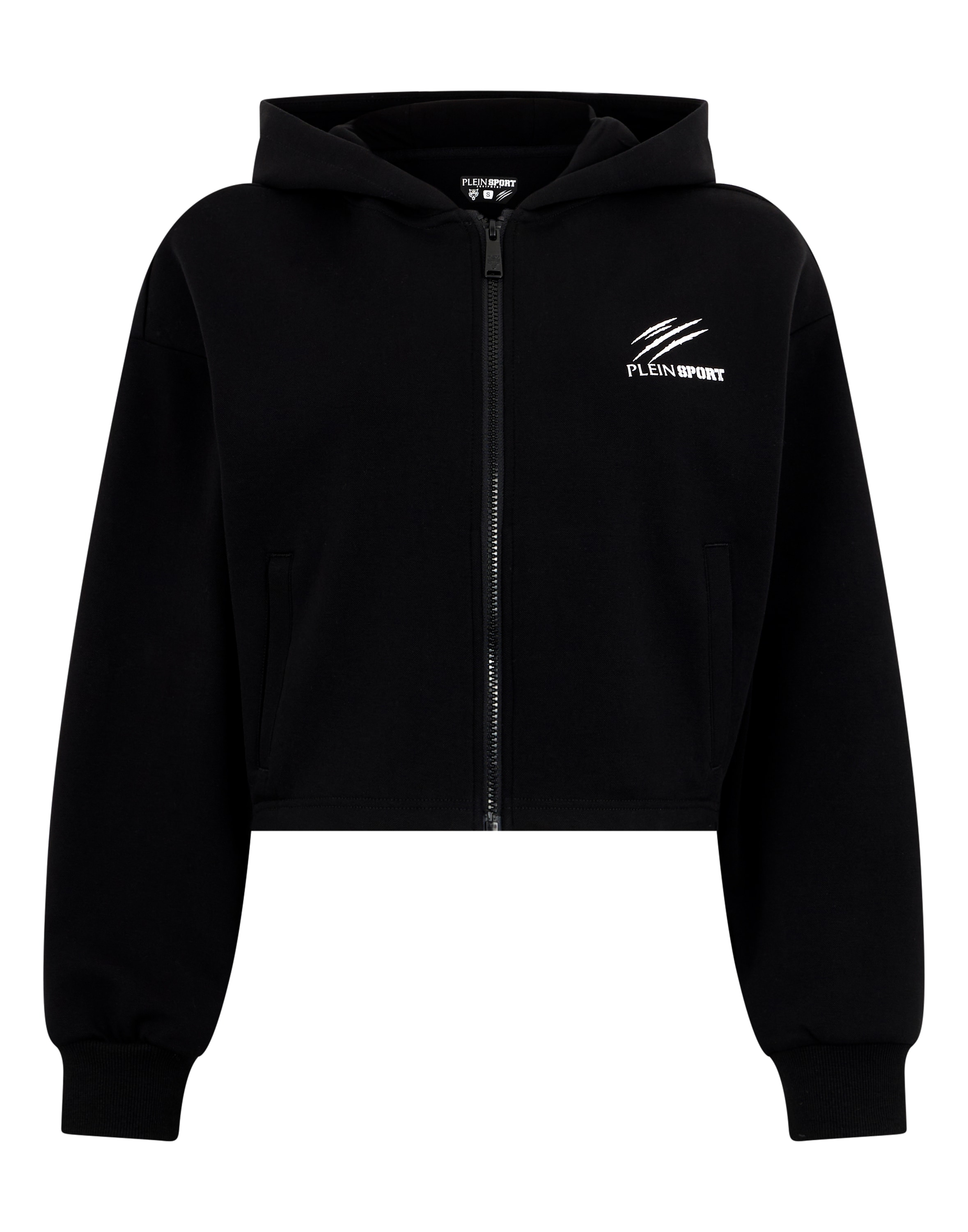 PLEIN SPORT Kapuzensweatjacke "Scratch"