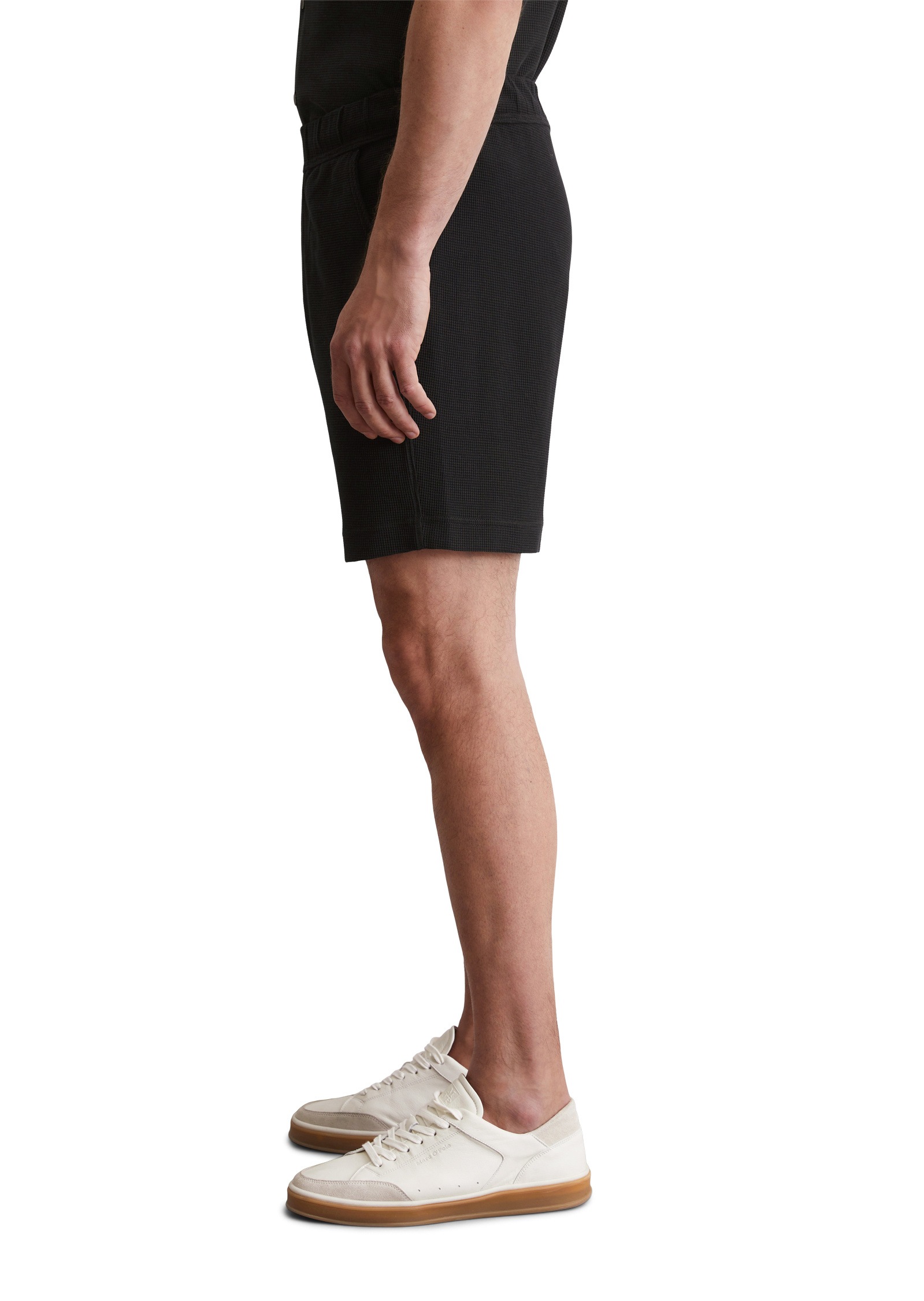 Marc O'Polo Shorts »mit feiner Waffelstruktur«