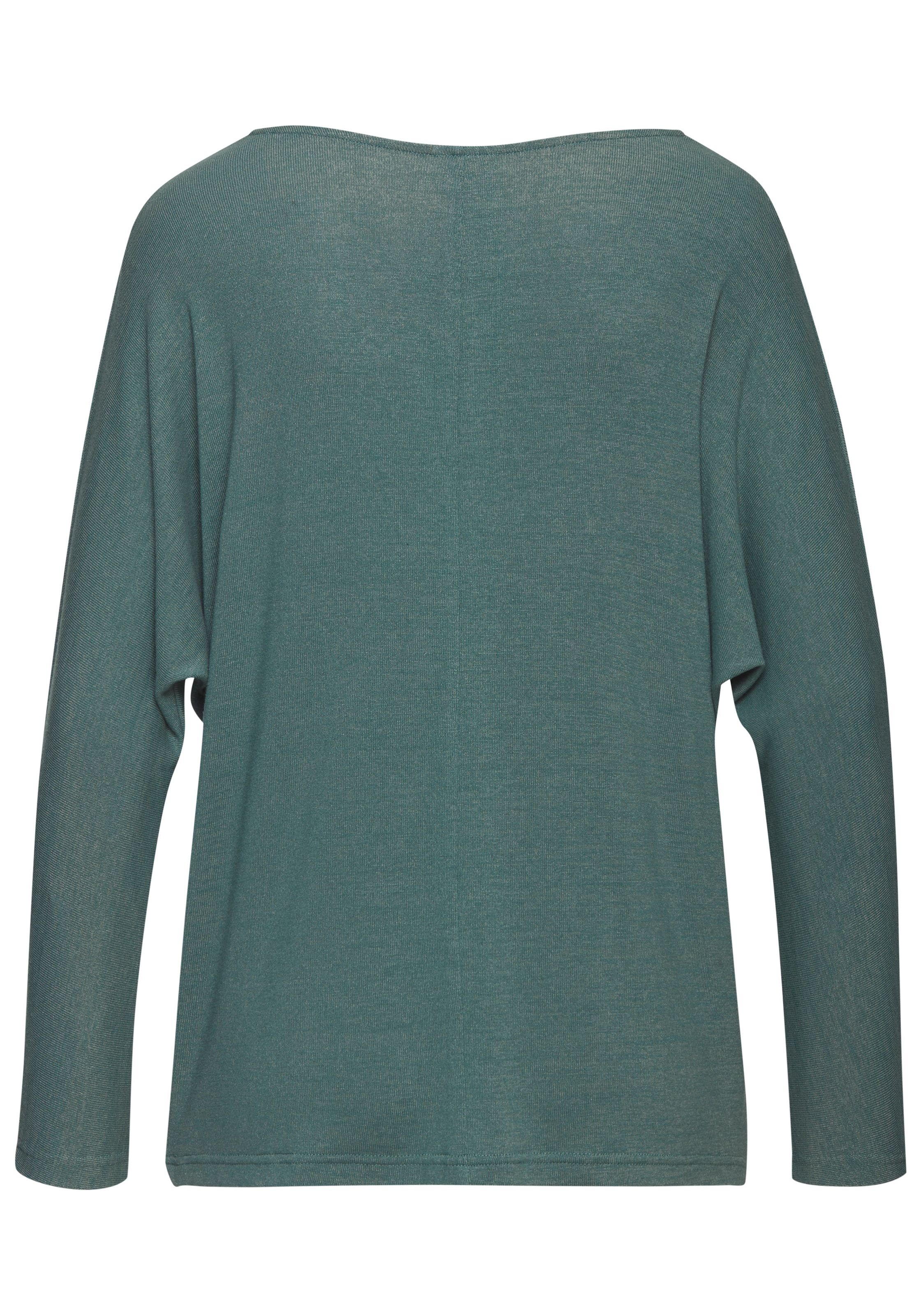 Thumbnail - LASCANA Langarmshirt "mit Fledermausärmeln", aus weichem Viskose-Feinstrick