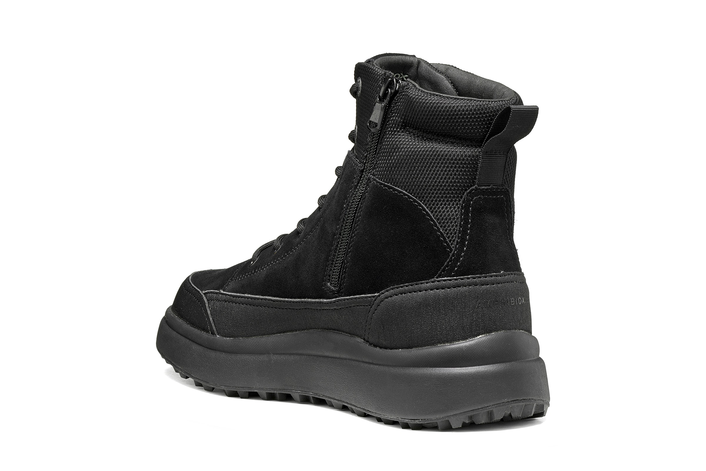 Geox Winterboots »U GRANITO + GRIP B A«  sportiver Winterstiefel, Schnürboots mit Warmfutter