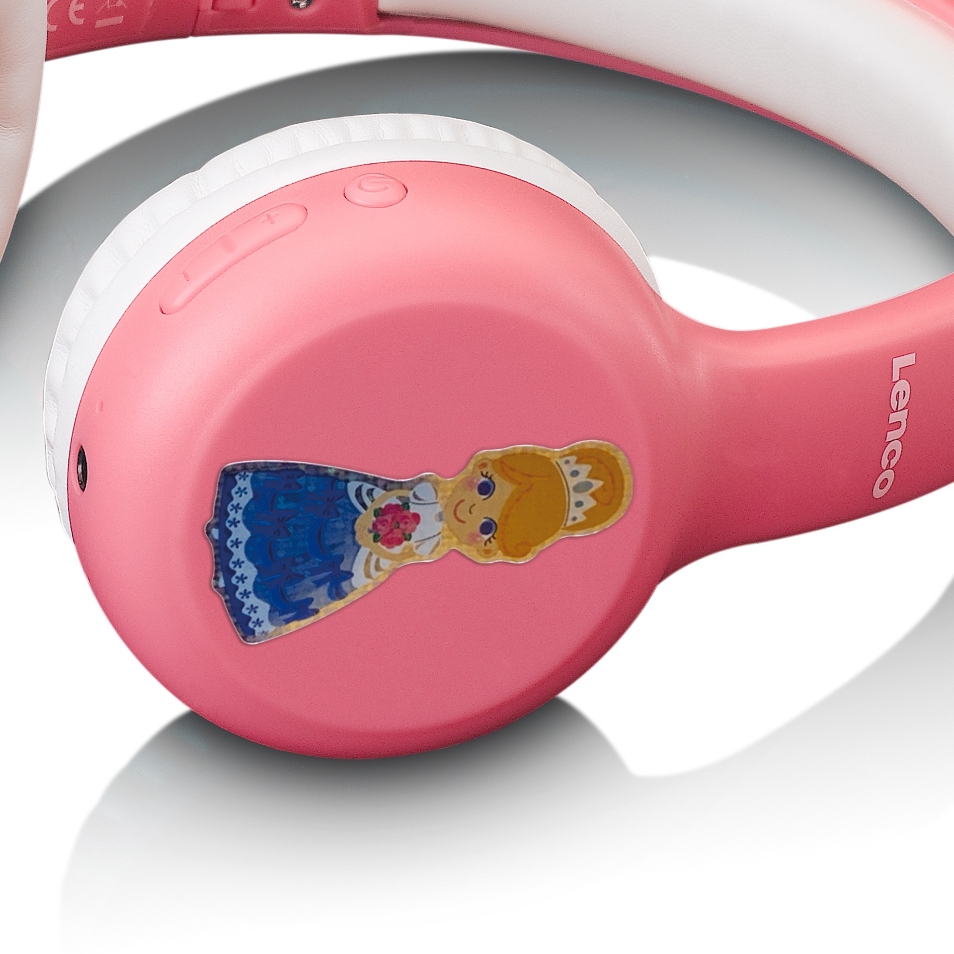 Lenco Over-Ear-Kopfhörer »HPB-110 Kinderkopfhörer mit Sticker«