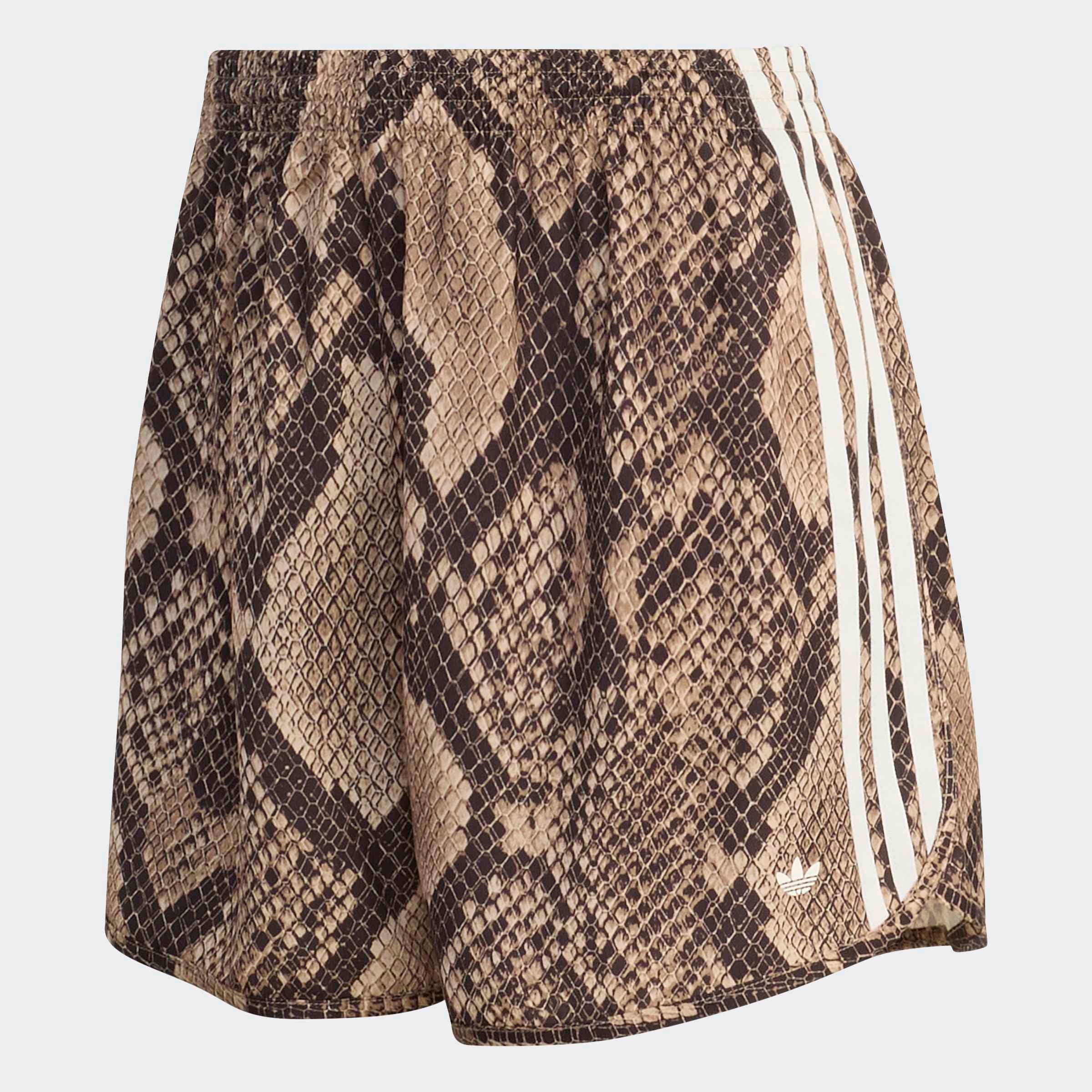 adidas Originals Shorts »SATIN, SCHLANGENPRINT«  für Erwachsene, enger Schnitt, aus Polyester