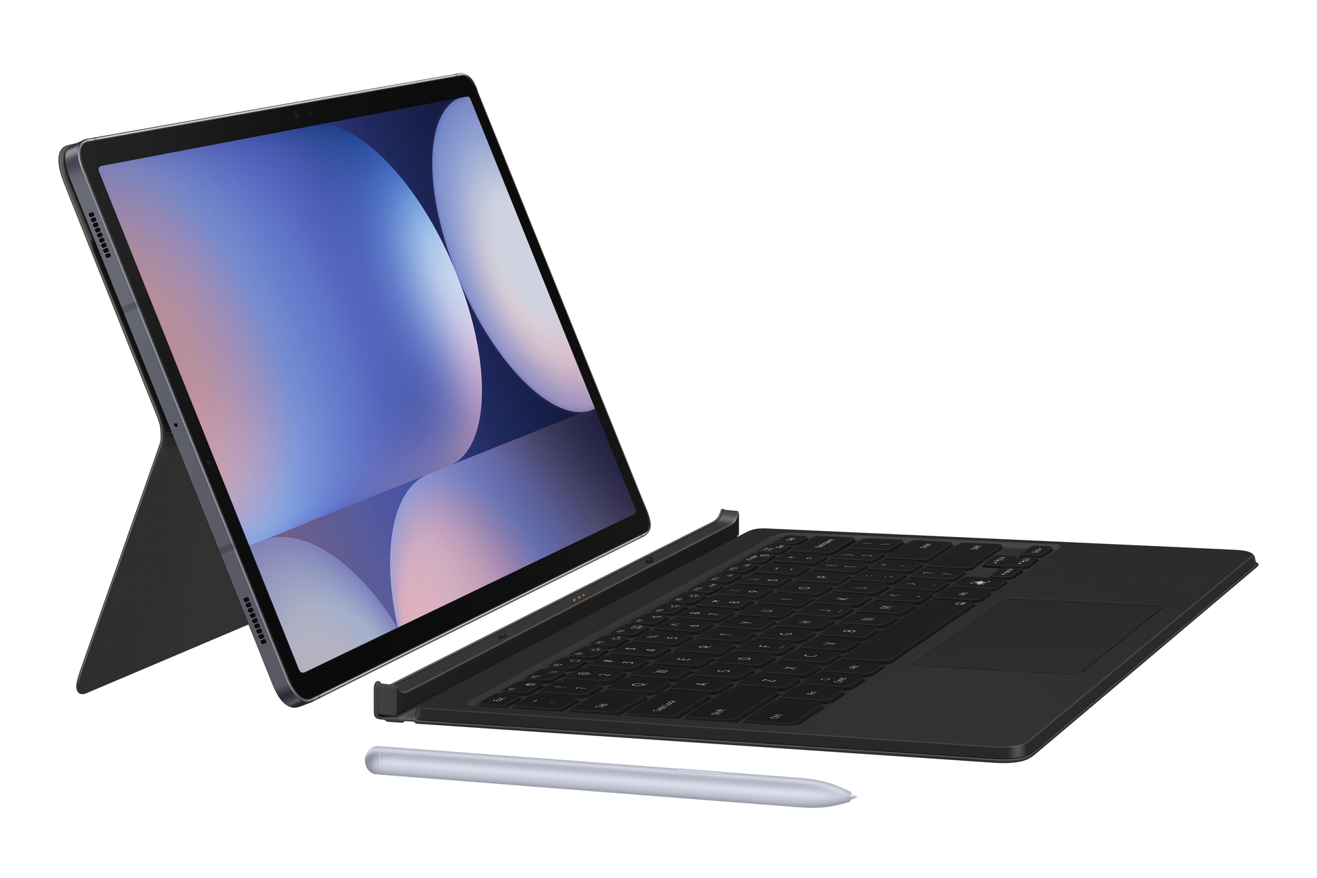 Samsung Tablet-Hülle »Book Cover Keyboard für Galaxy Tab S10+ | S9+ | S9 FE+«, Tastatur Cover, Schutzhülle, Tablethülle, Case, Schutzcase, stoßfest