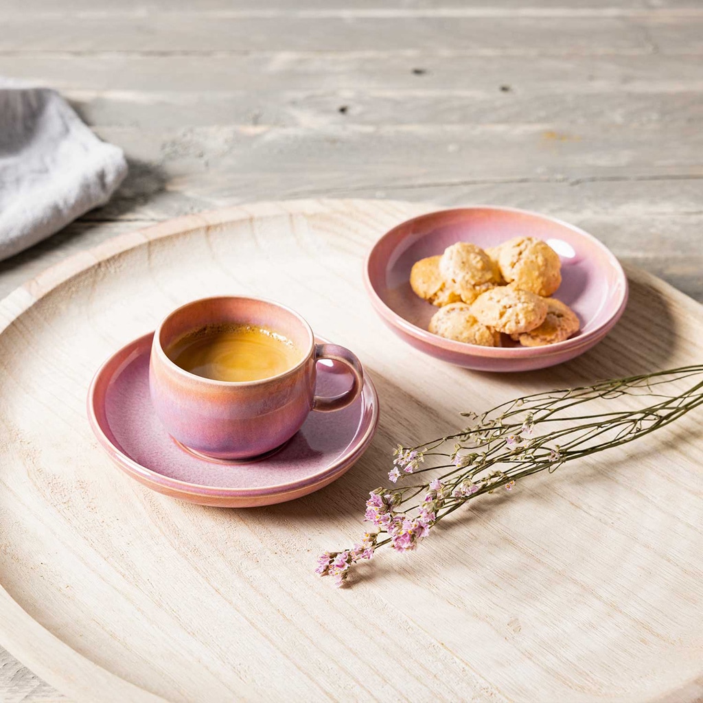 like. by Villeroy & Boch Espressotasse »Espressotassen Perlemor Coral 60 ml 6er Set rosa«