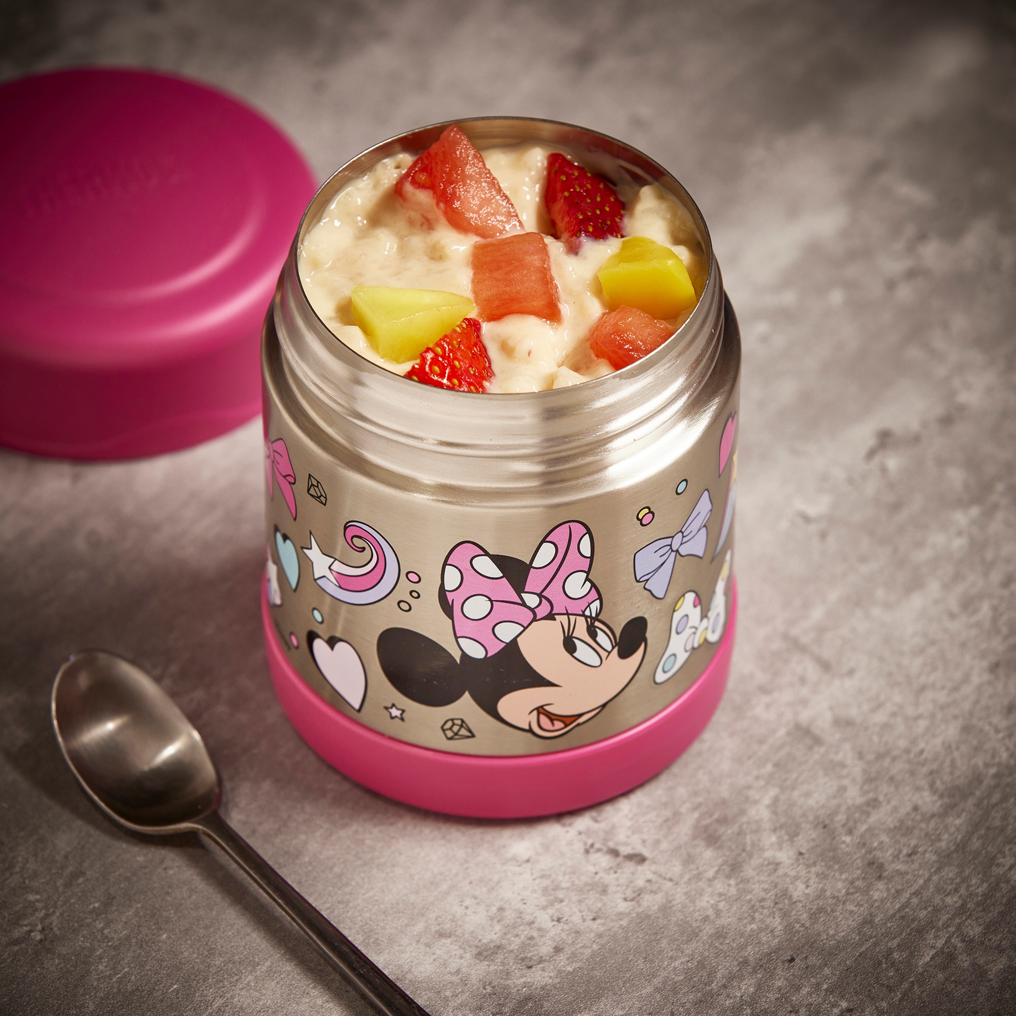 THERMOS Thermobehälter »FUNTAINER FOOD JAR DISNEY, Thermobehälter für Essen, spülmaschinenfest«, (1 tlg.), 0,3l, 7h heiß & 7h kalt, dicht & auslaufsicher
