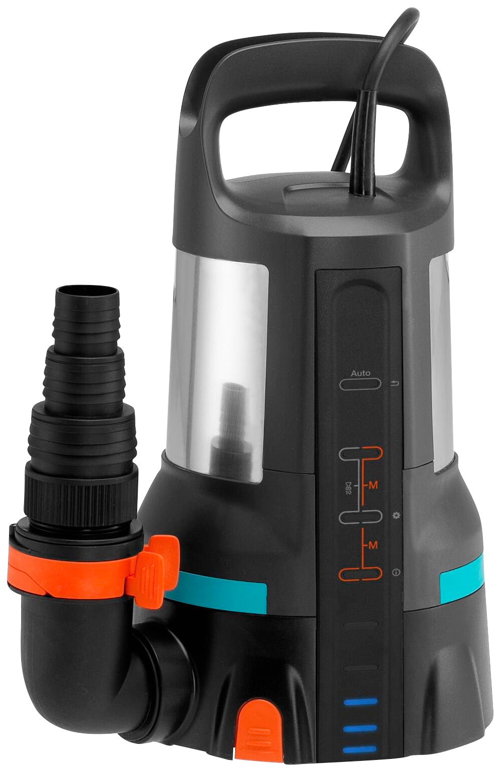 GARDENA Klarwasserpumpe »Tauchpumpe 17000 Aquasensor, 9036-20«, 17000 l/h max. Fördermenge