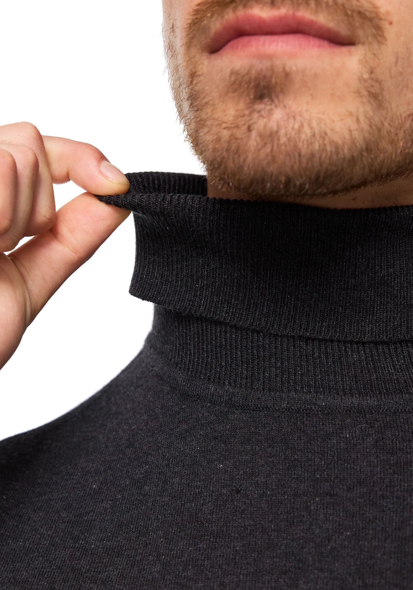 Indicode Rollkragenpullover »INBurns«