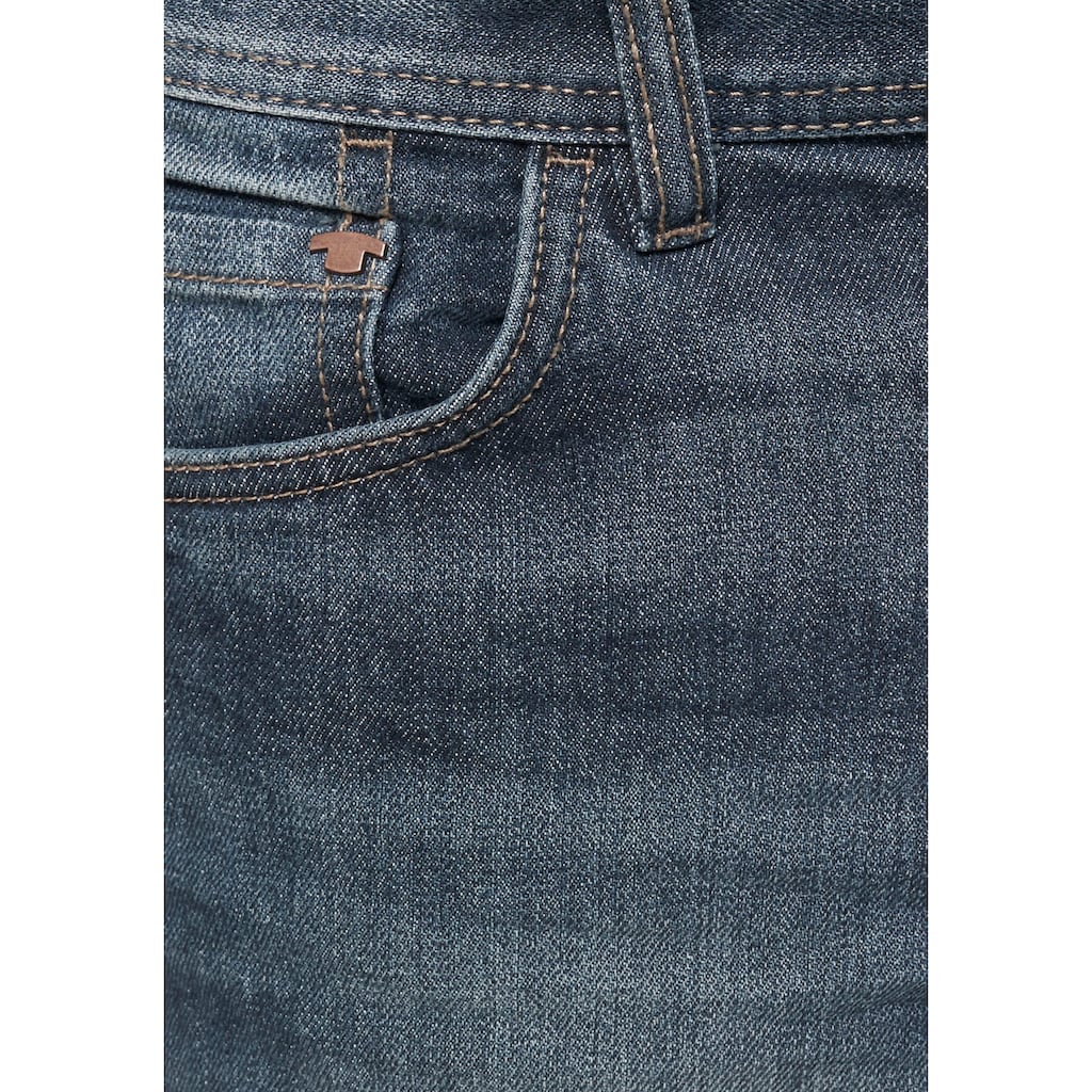 TOM TAILOR 5-Pocket-Jeans »MARVIN«, mit kleinem Logo-Print