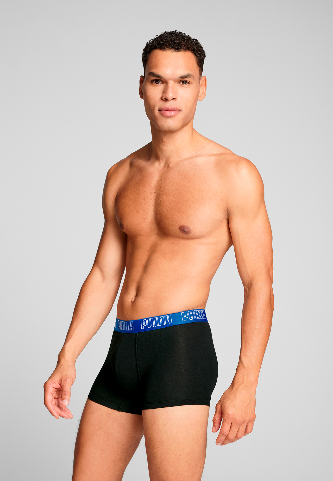 PUMA Trunk »PUMA MEN EVERYDAY TRUNKS 2P«, (2er Pack), mit Logobund