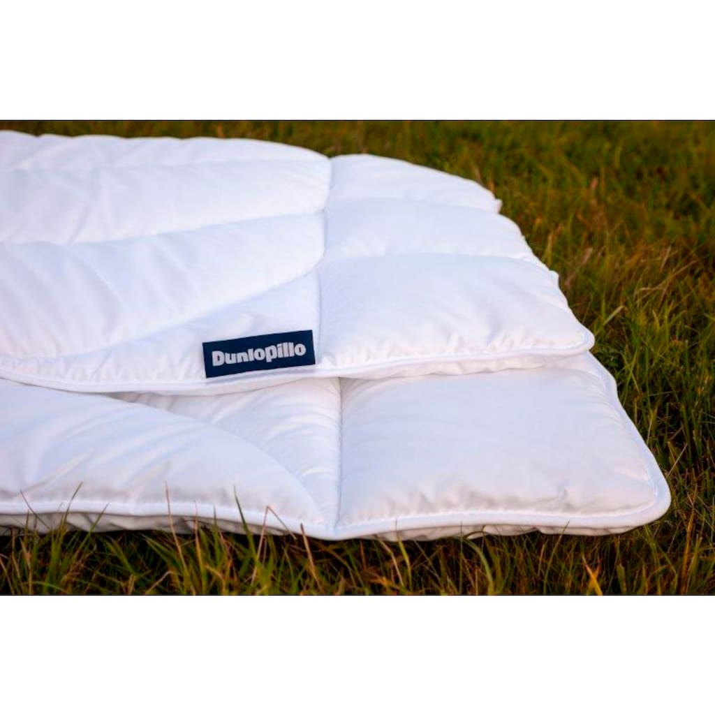 Dunlopillo Microfaserbettdecke »Home Bettdecken Sommer und Winter«, leicht, Füllung Polyester, Bezug Polyester, (1 St.)