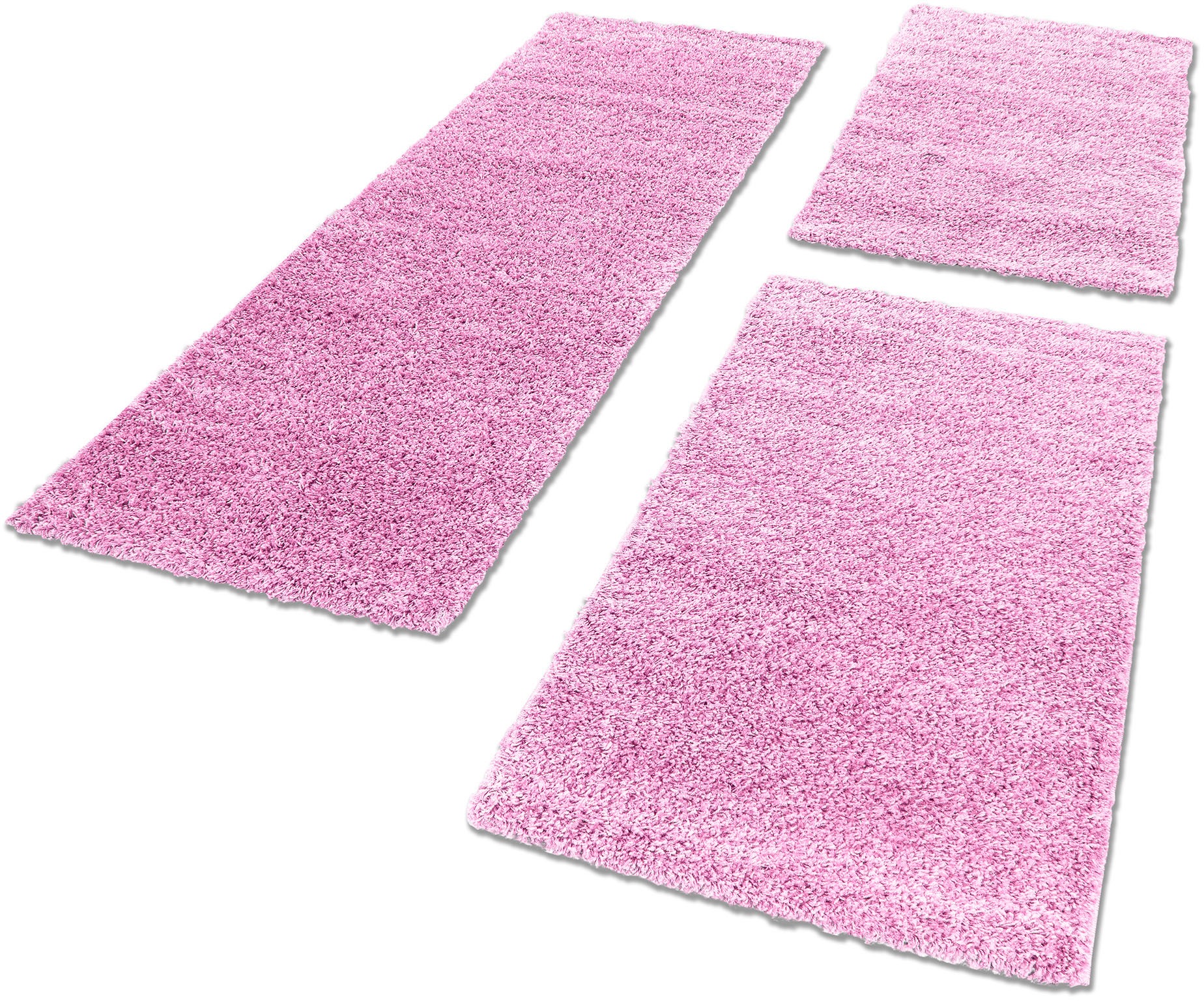 OTTO home Bettumrandung "Shaggy 30" Höhe 30 mm 3 Stk. tlg. gewebt, 2- oder günstig online kaufen