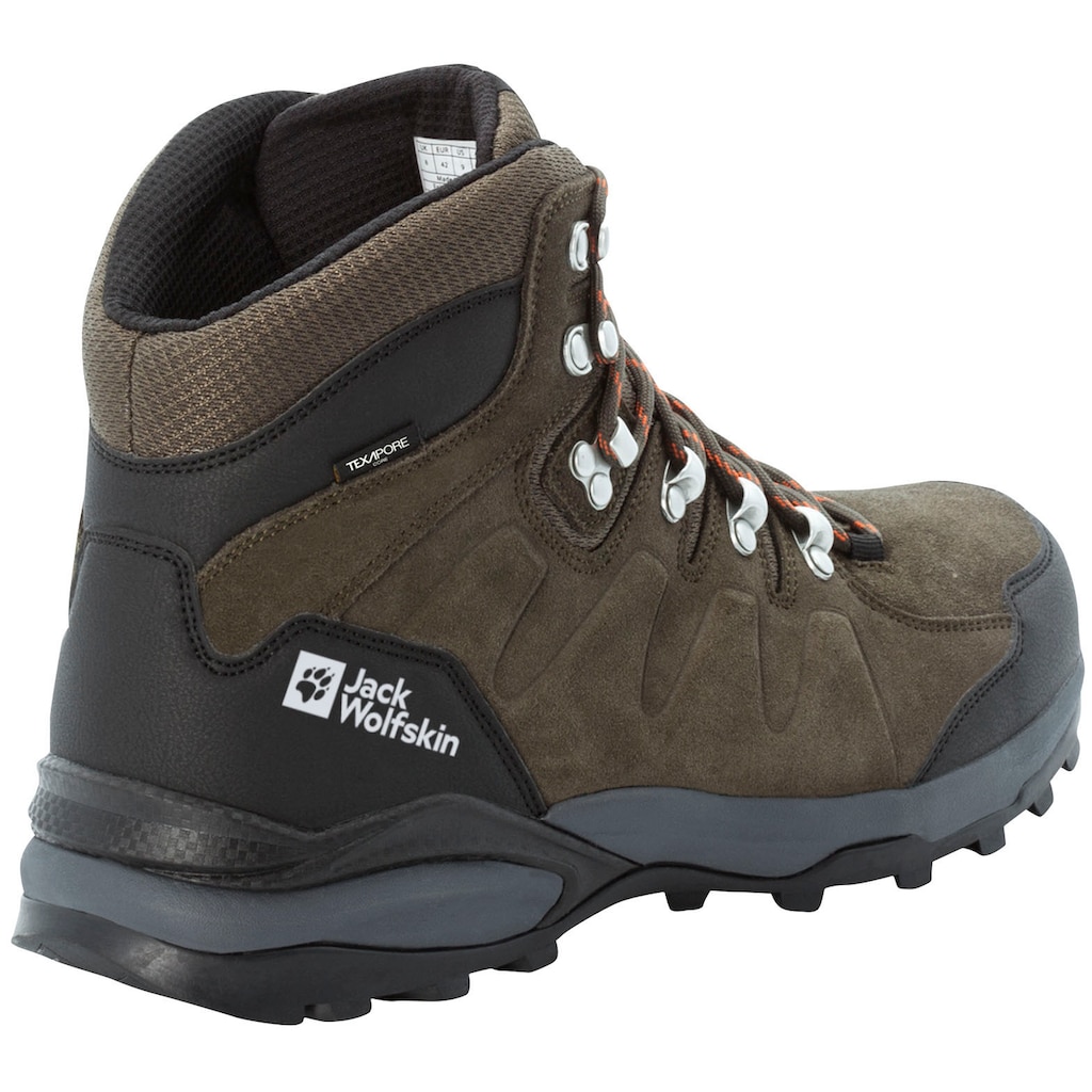 Jack Wolfskin Wanderschuh »REFUGIO TEXAPORE MID M«, wasserdicht