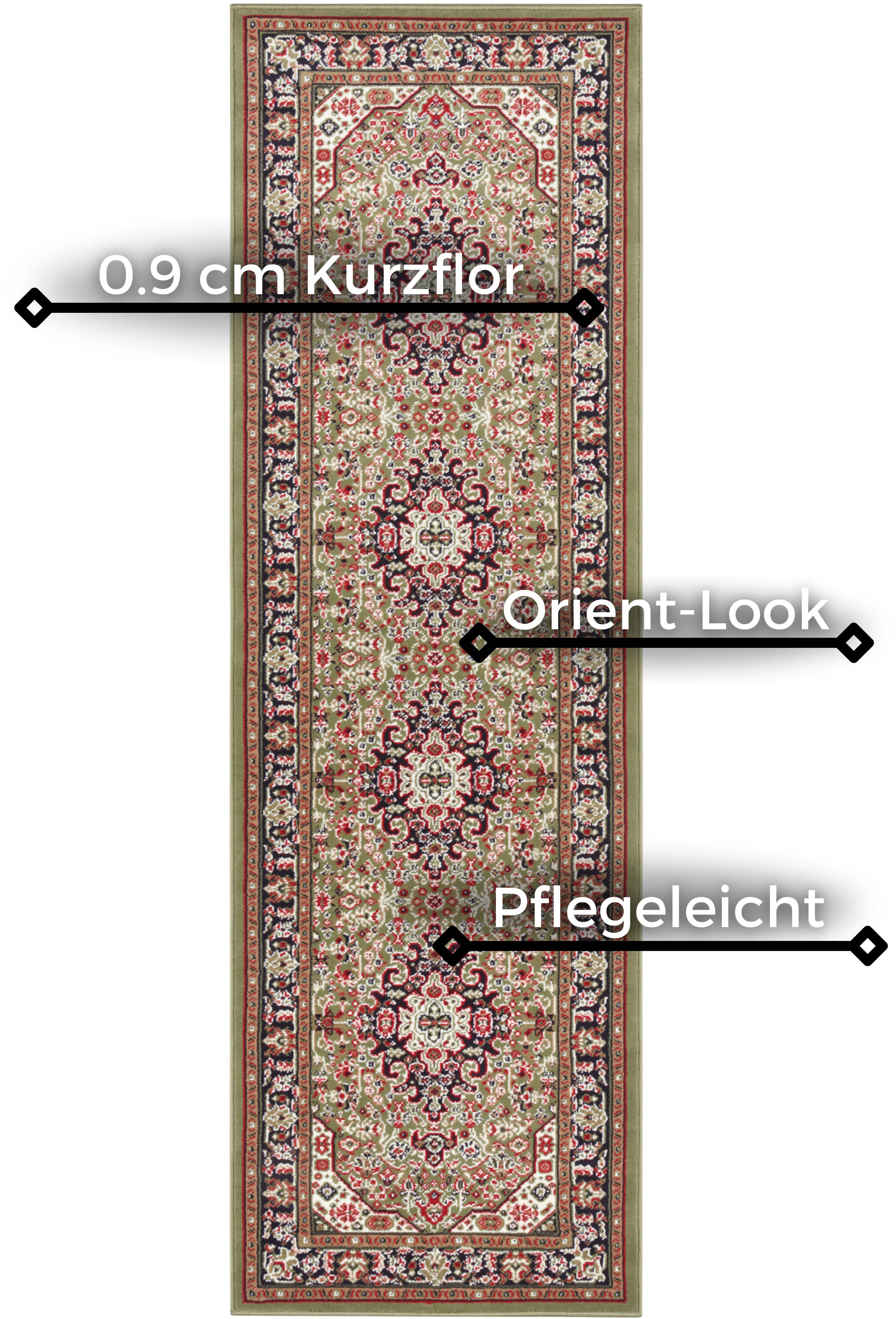 Thumbnail - NOURISTAN Teppich "Skazar Isfahan", rechteckig, 9 mm Höhe, Kurzflor, Orient, Läufer, Vintage, Esszimmer, Wohnzimmer, Flu...