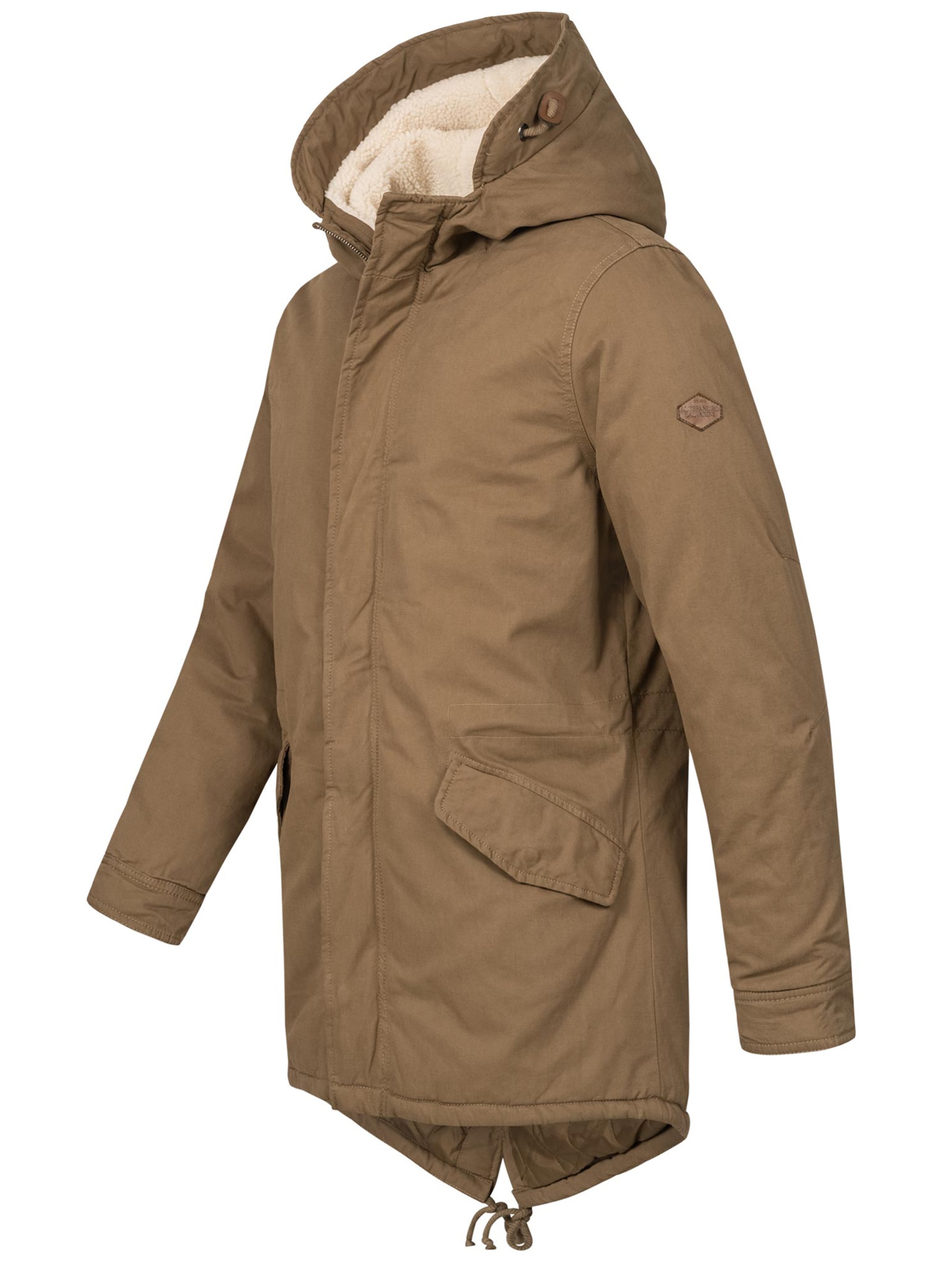 Alessandro Salvarini Winterjacke »ASMauro«, mit warmem Teddyfell