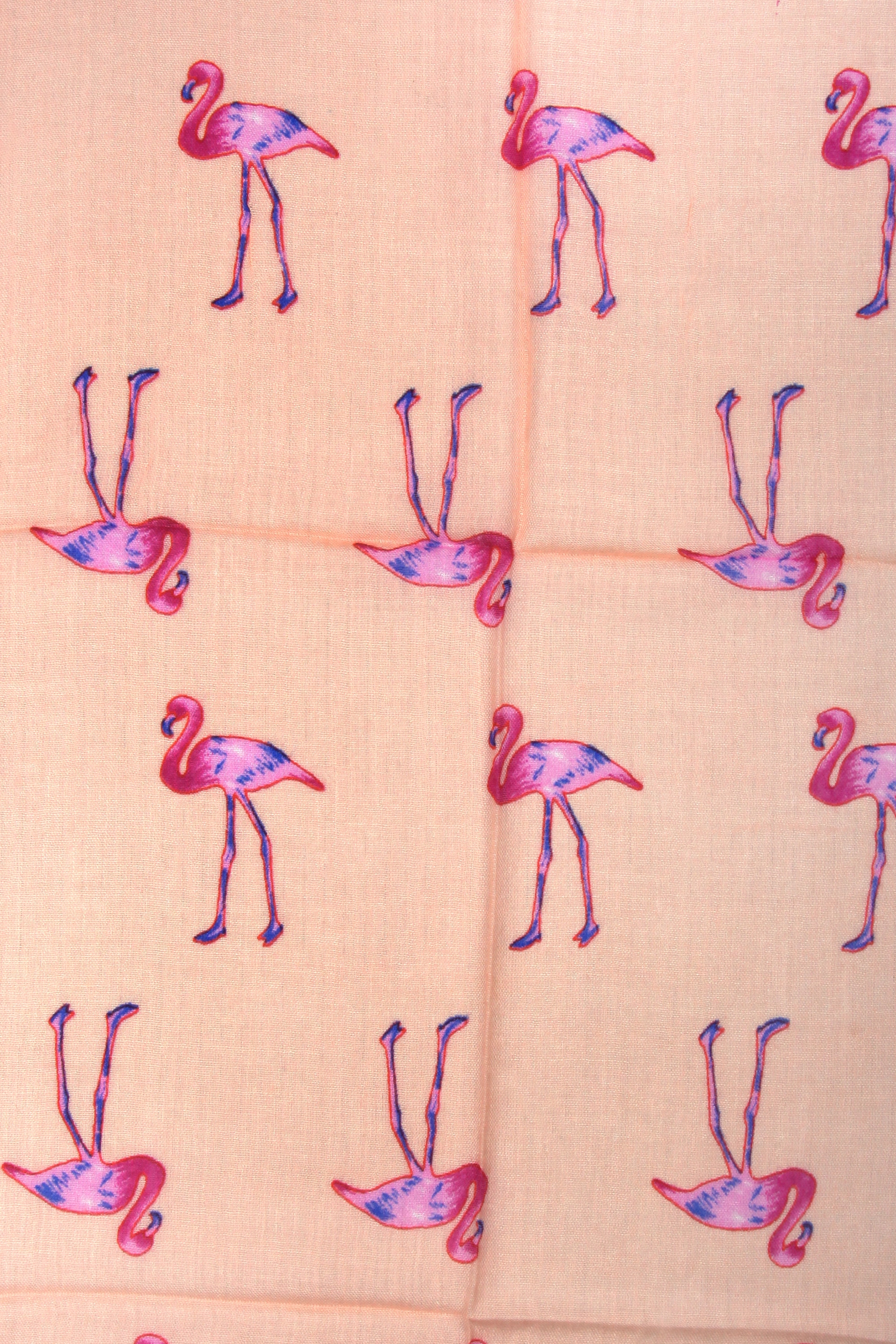 COLLEZIONE ALESSANDRO Modeschal "Vogel", in warmer Farbe mit Flamingo günstig online kaufen