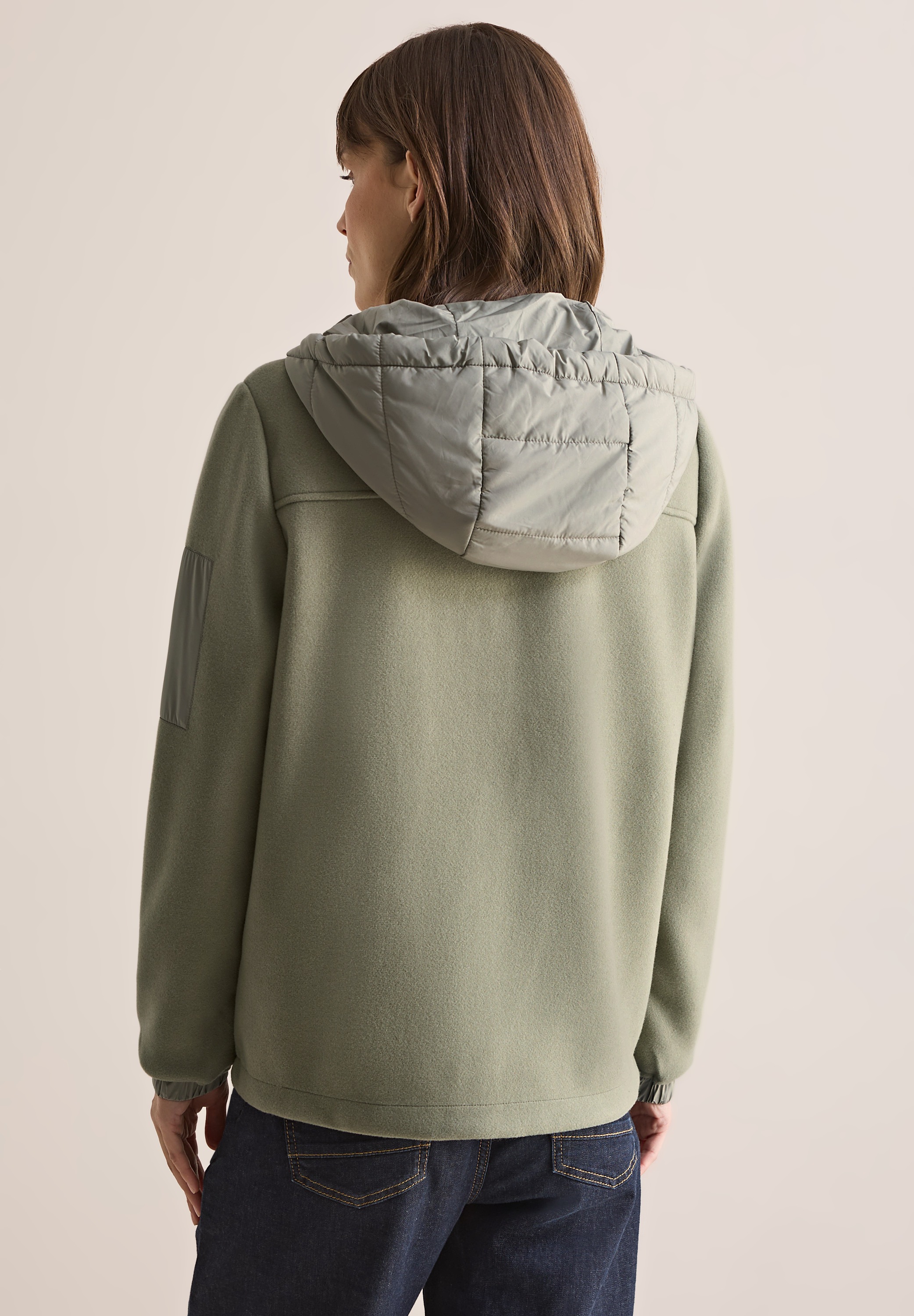 Cecil Fellimitatjacke, mit Kapuze, super weich