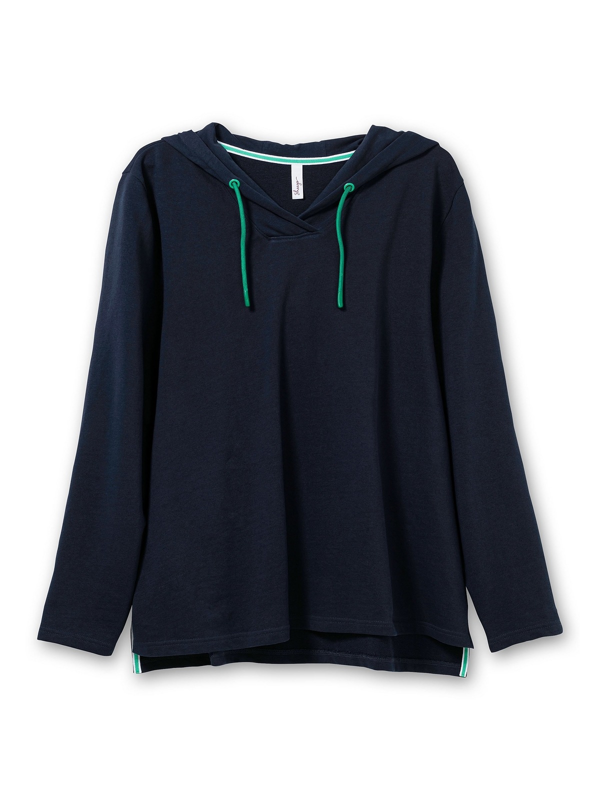 Sheego Sweatshirt »Große Größen«, mit verlängerter Rückenpartie