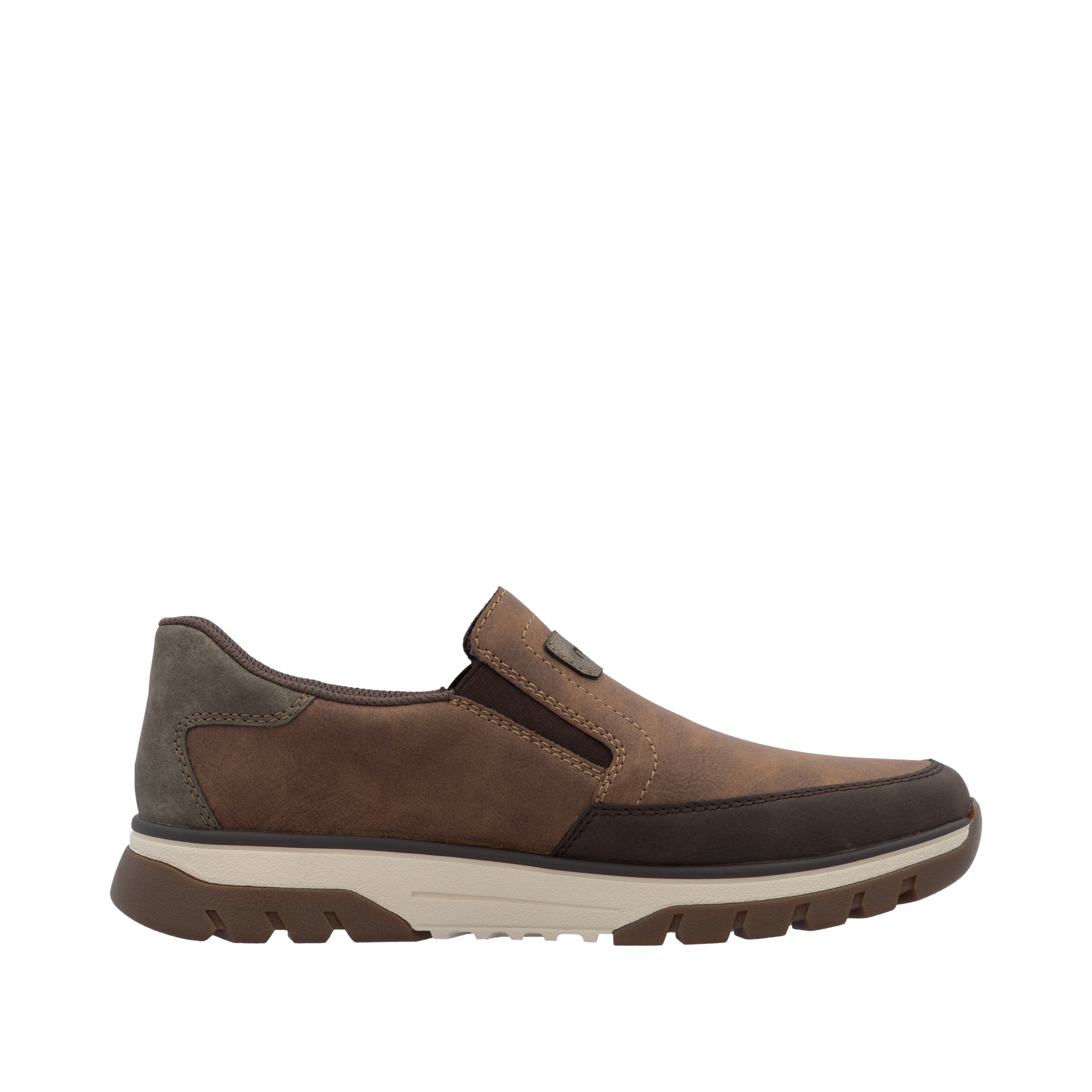 Rieker Slip-On Sneaker, Slipper, Schlupfschuh, Halbschuh mit weicher MemoSoft-Innensohle