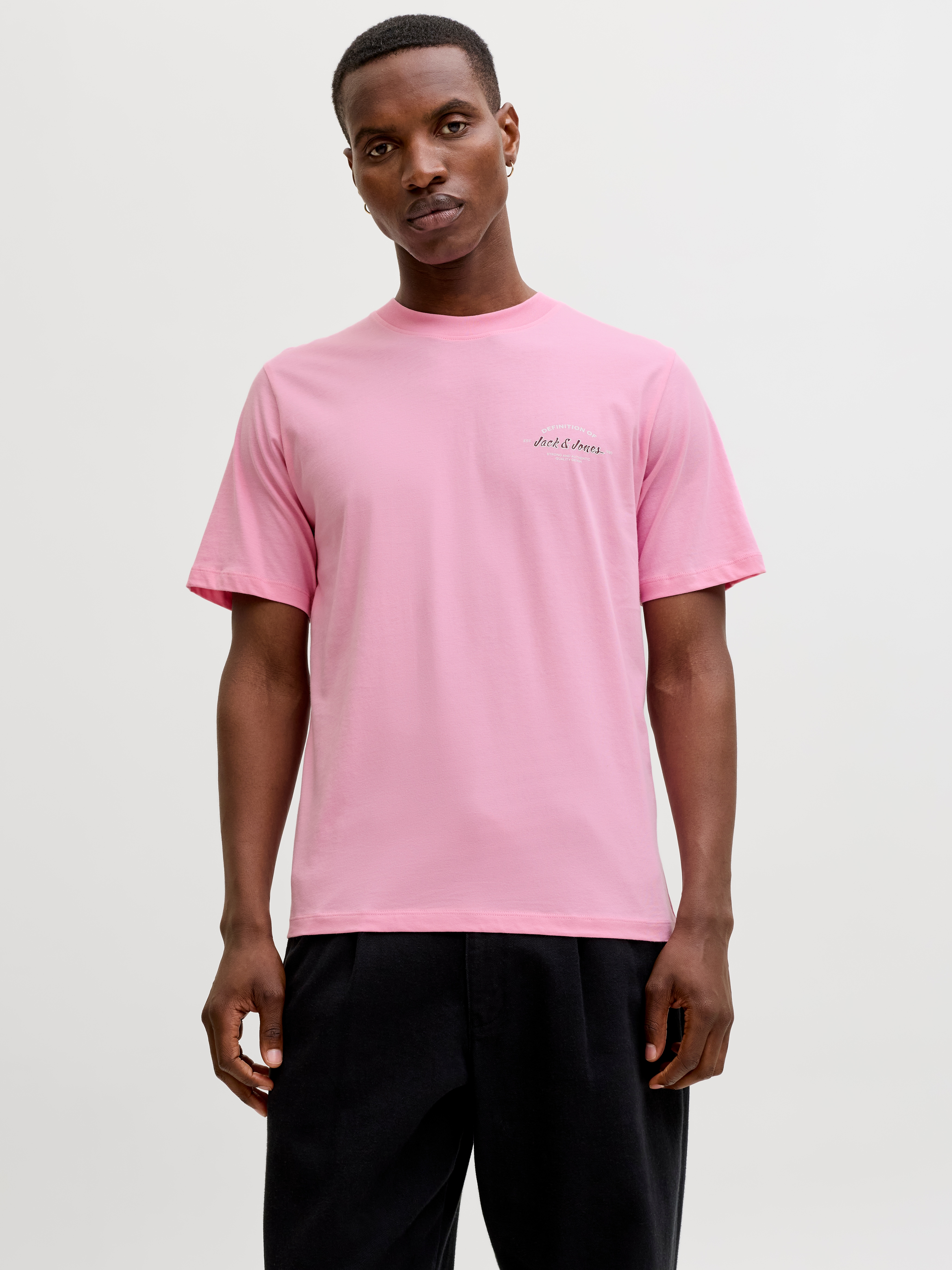Jack & Jones Rundhalsshirt "JJBRANDON TEE SS CREW NECK"