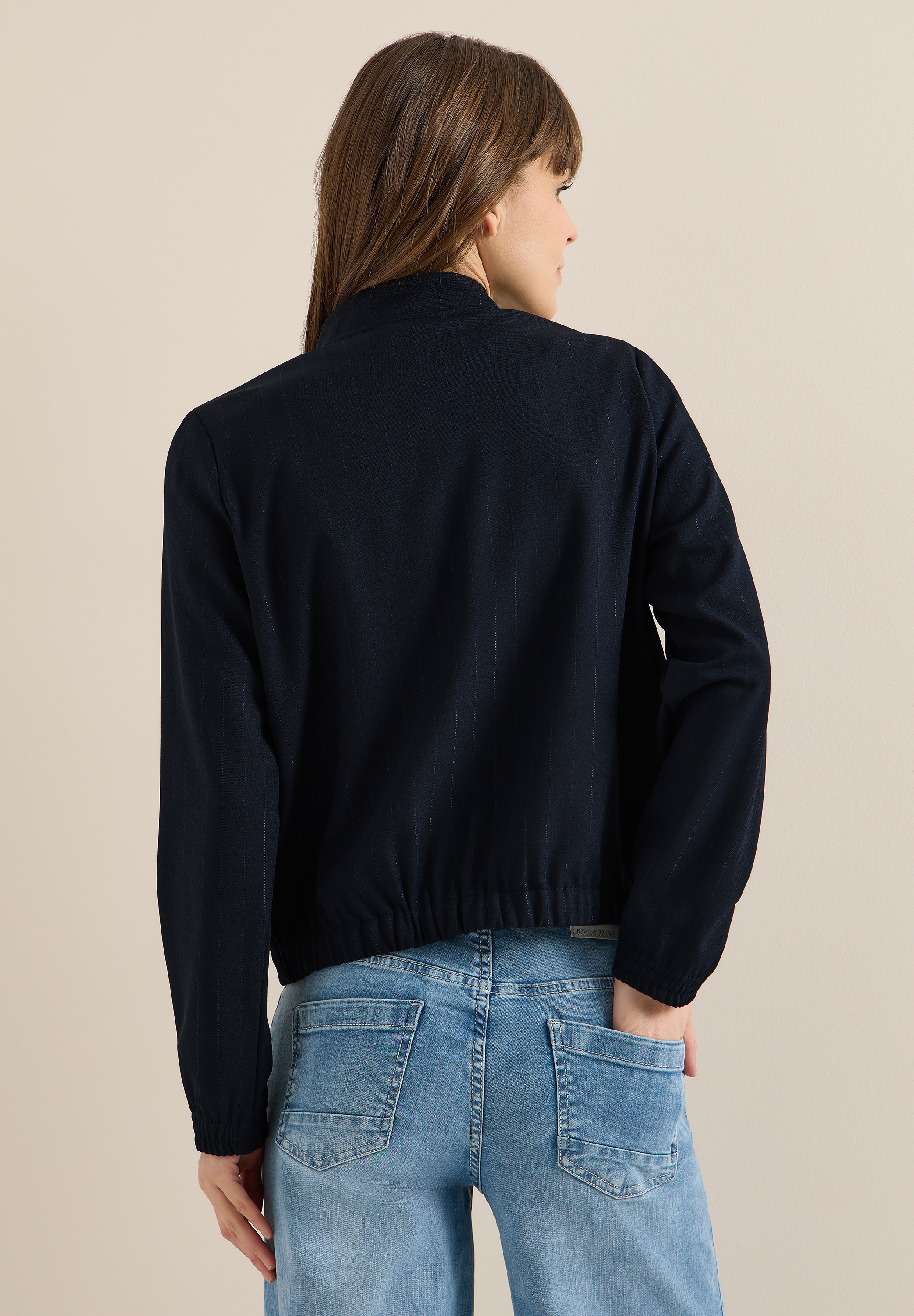 Cecil Kurzjacke ohne Kapuze mit Glitzerdetail